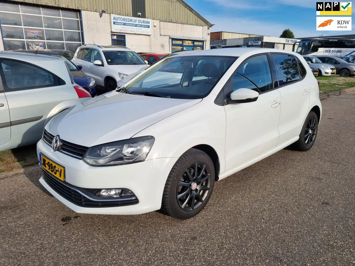 Volkswagen Polo 1.2 TSI Comfortline 5-DRS Bj:2014 Blanc - 1