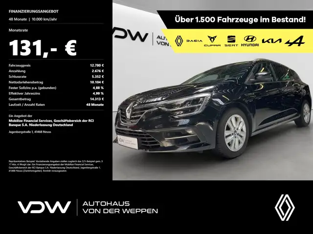 Renault Megane IV Grandtour Intens SHZ, Navi, PDC Klima Navi