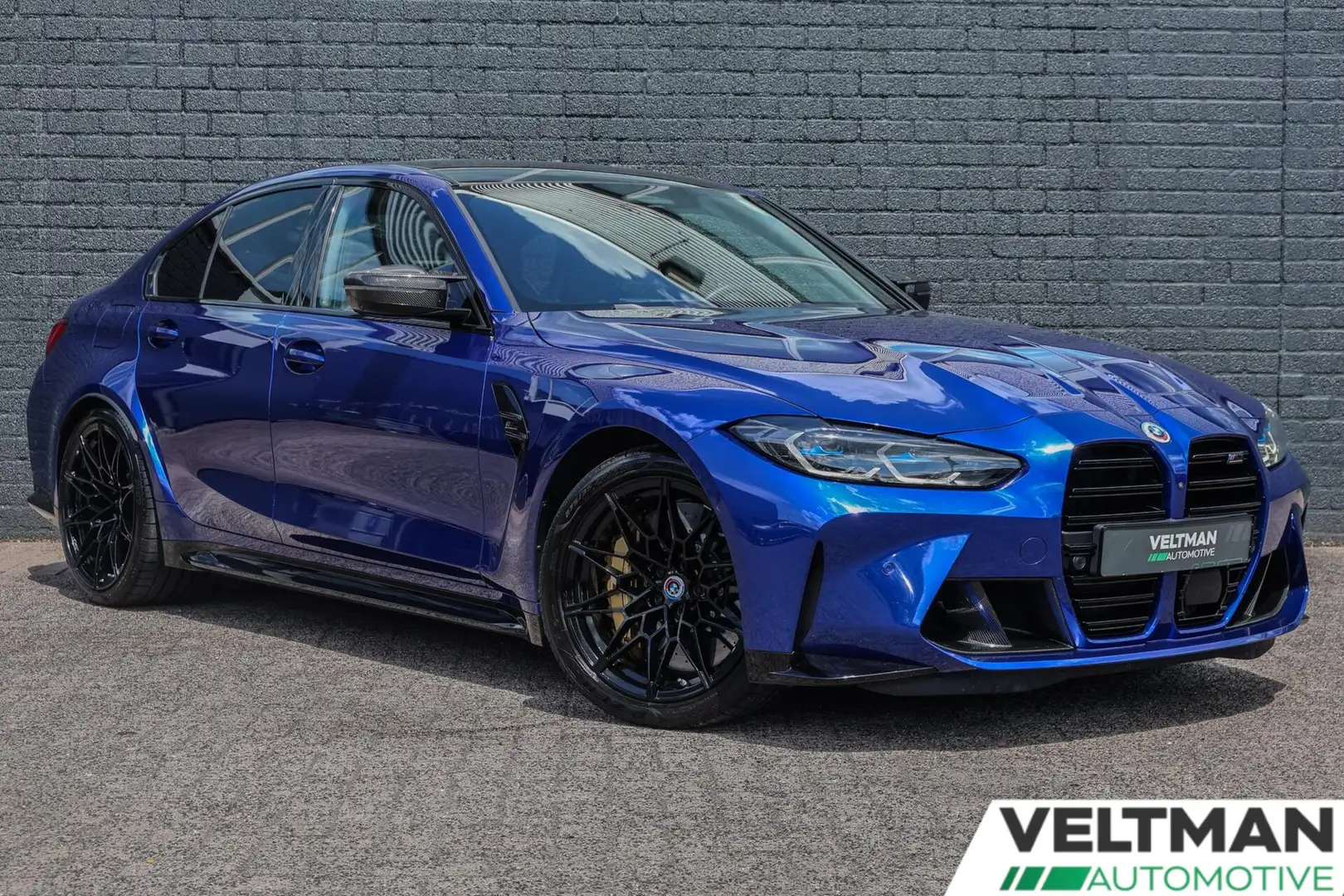 BMW M3 3-serie xDrive Competition TRACK PACK KERAMISCH CA Blauw - 2