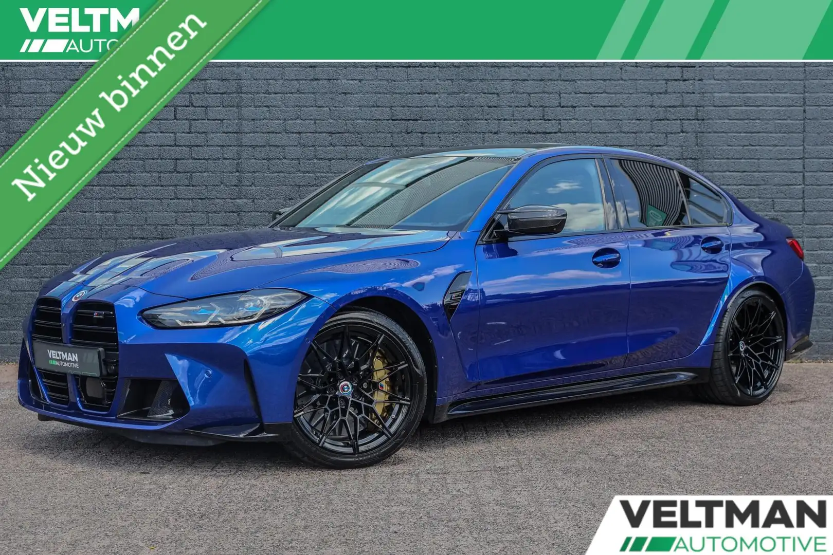 BMW M3 3-serie xDrive Competition TRACK PACK KERAMISCH CA Bleu - 1