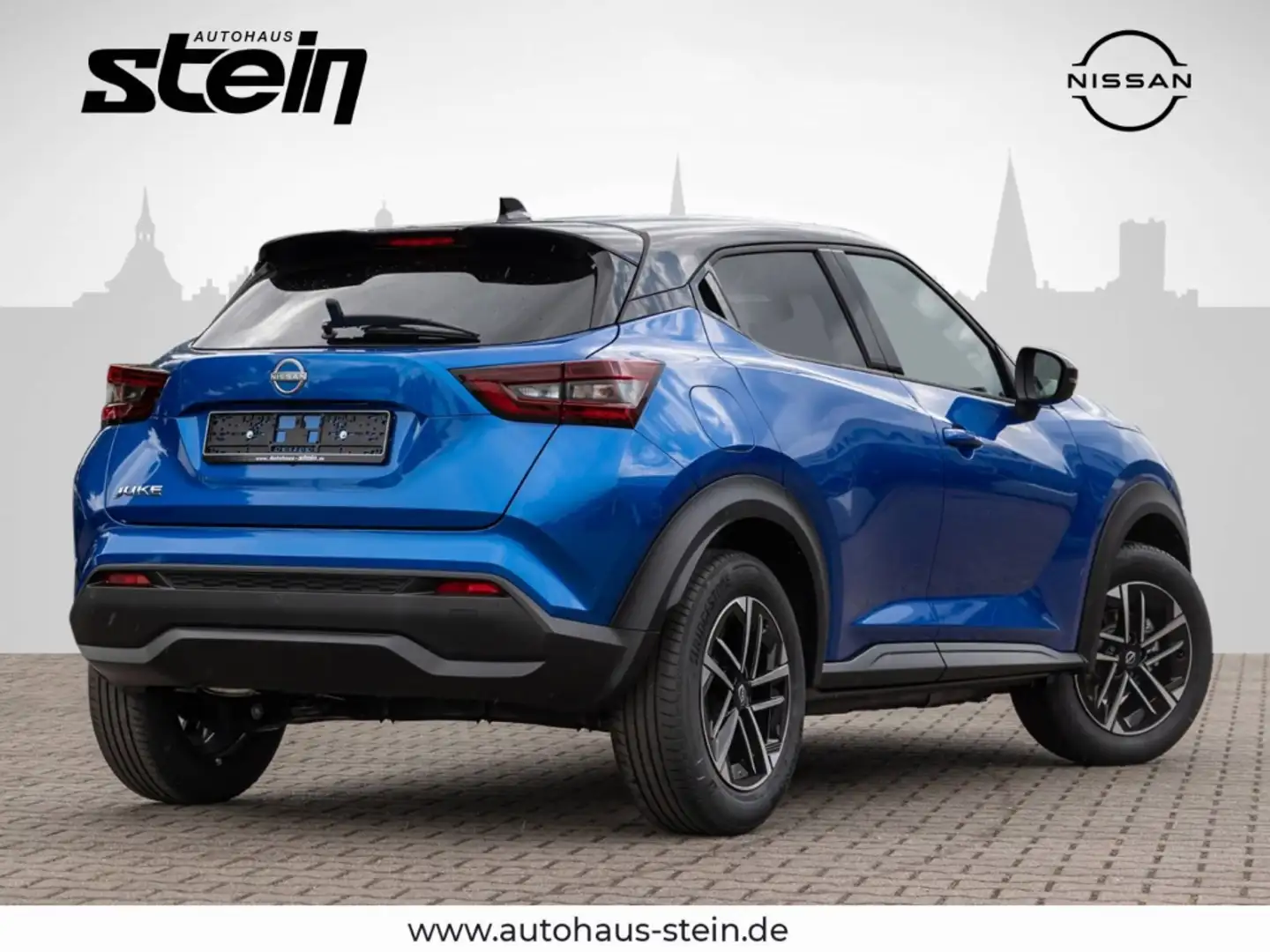 Nissan Juke N-Connecta Navi Klimaautomatik Tempomat  Winterpak Blau - 2
