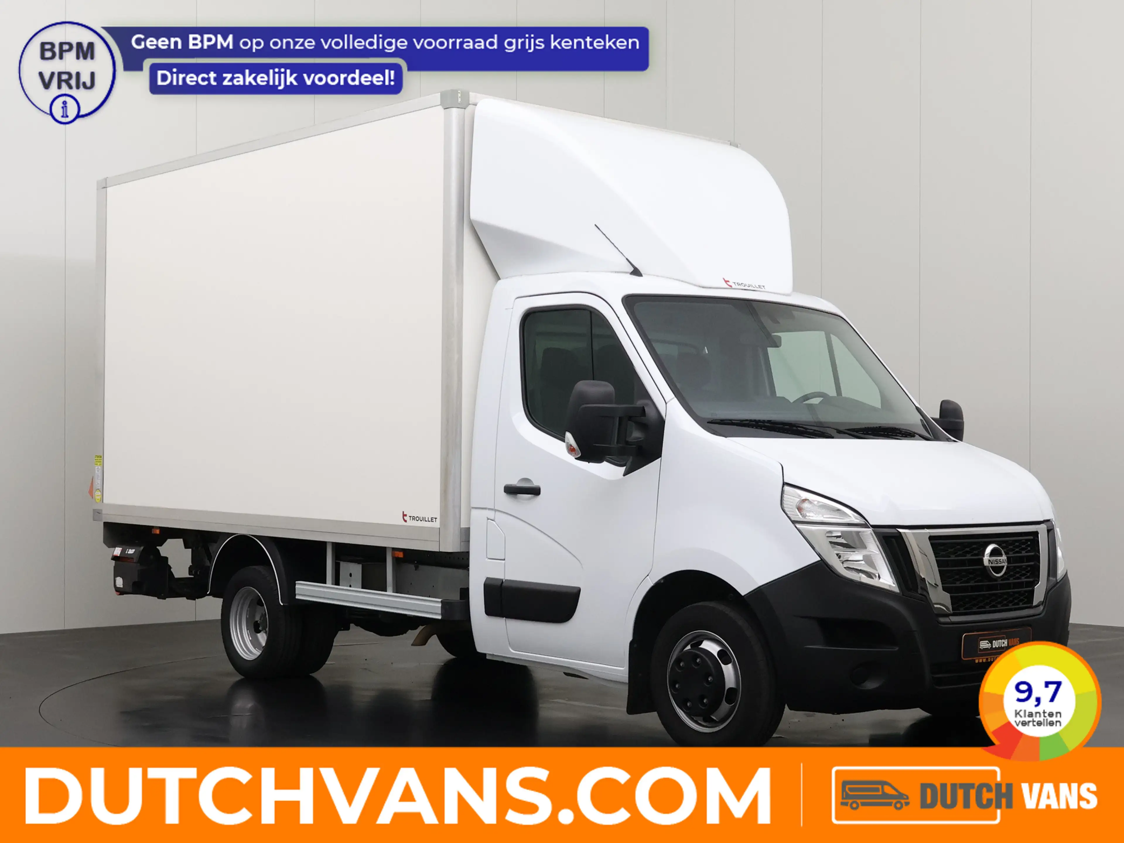 Renault Master 2.3DCI 165PK Dubbellucht Bakwagen+Laadklep | Daksp
