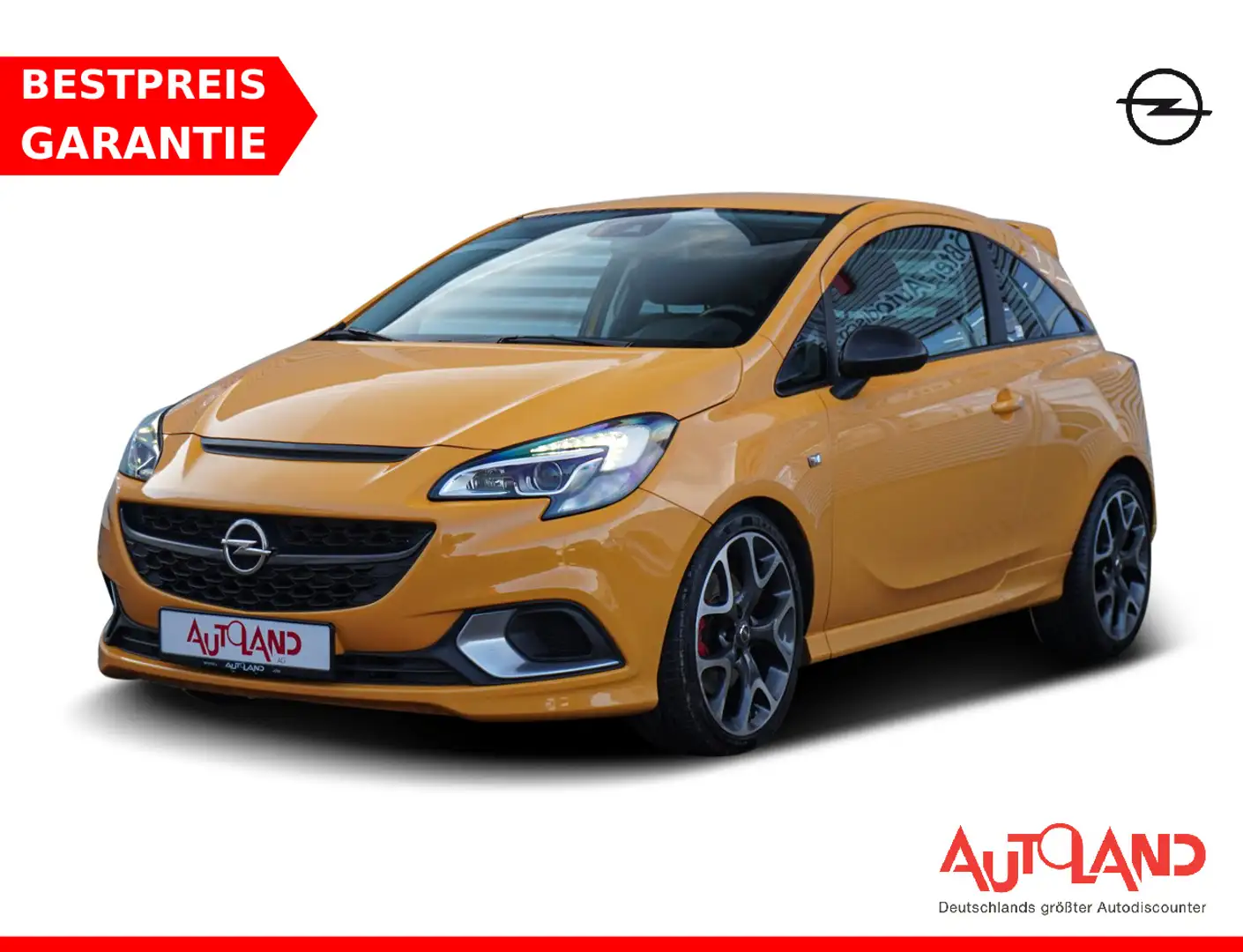 Opel Corsa E 1.4 Turbo GSi Xenon Sitzheizung PDC Gelb - 1