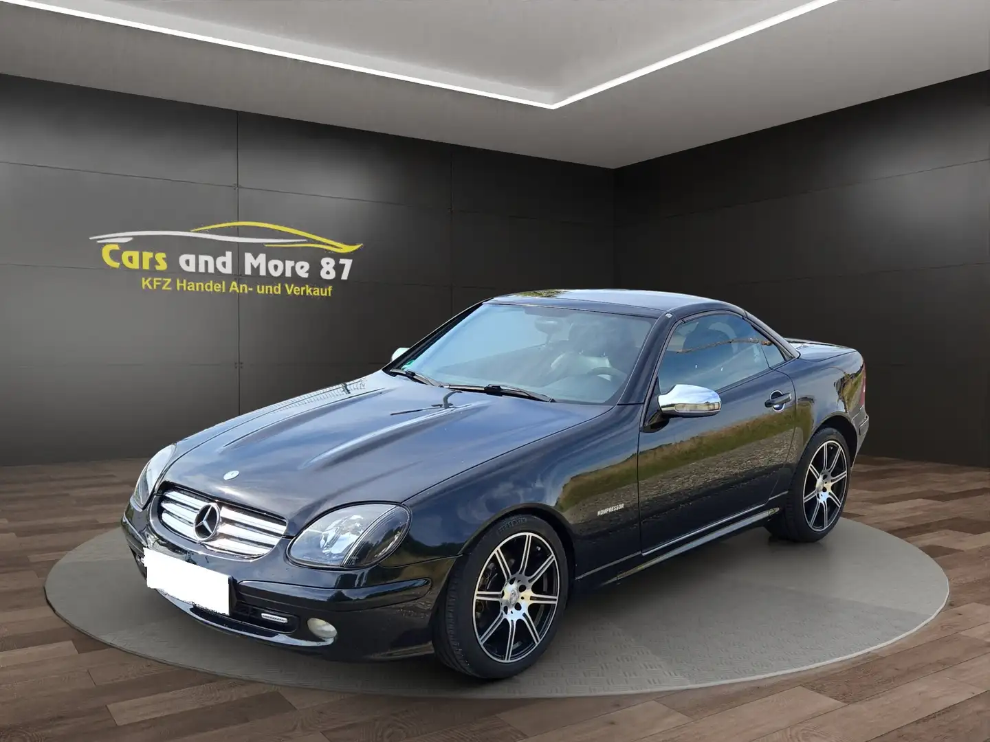 Mercedes-Benz SLK 200 Kompressor*HU/AU Neu*Tempomat*Klima*Sitzheizung* Noir - 1