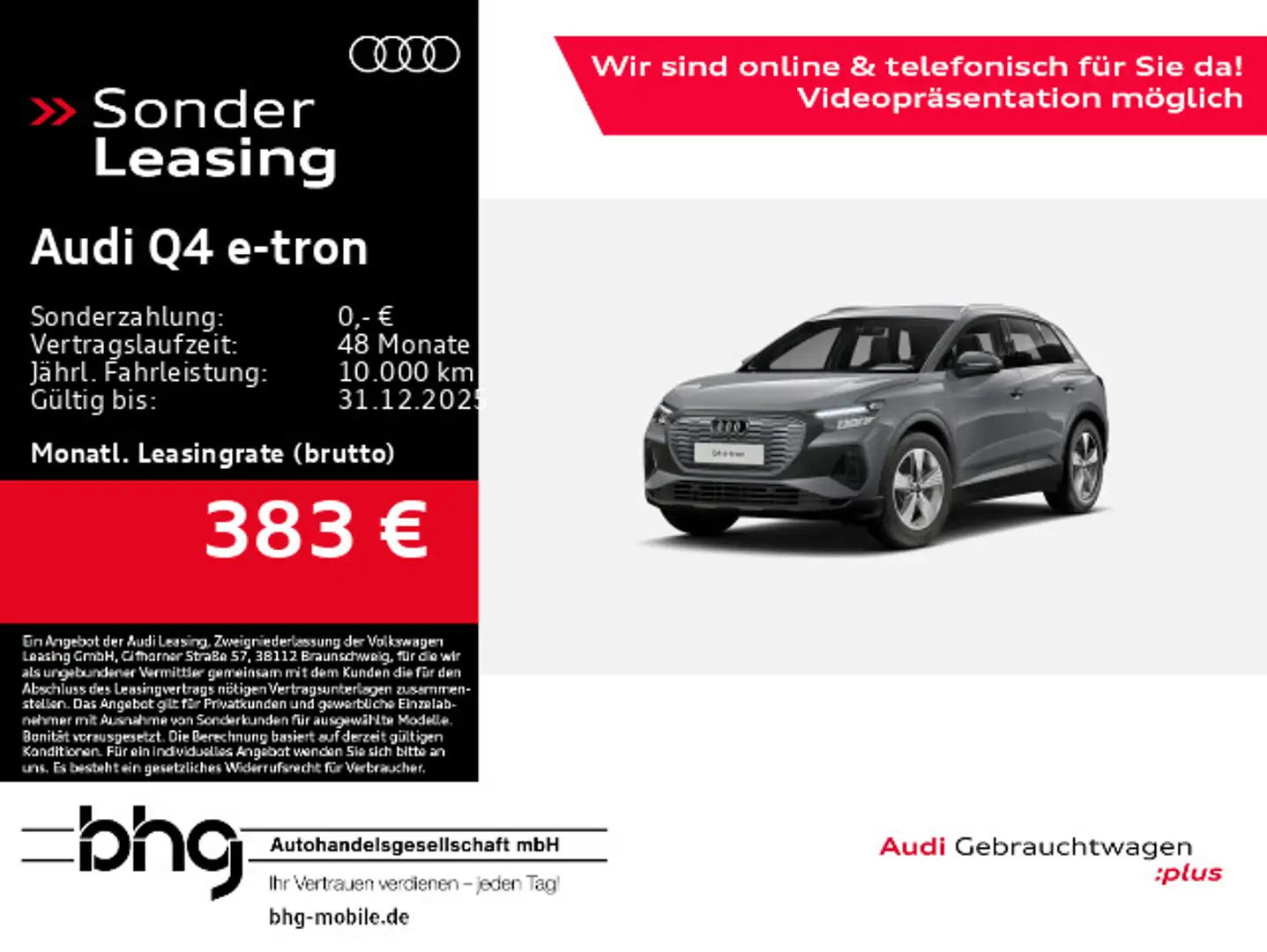 Audi Q4 e-tron Q4 45 e-tron Grau - 1