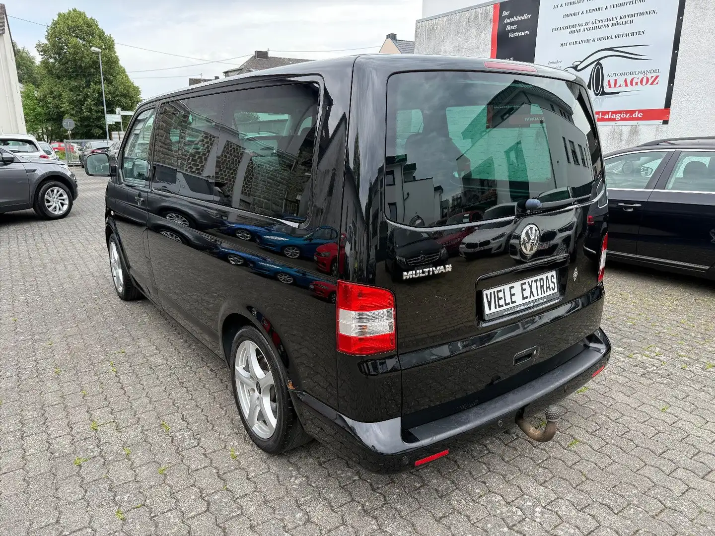 Volkswagen T5 Multivan T5 MULTIVAN 2.5 TDI STARTLINE 2xPDC KLIMA SHZ Schwarz - 2