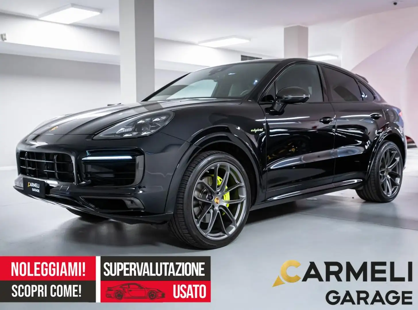 Porsche Cayenne Coupé 3.0 V6 E-Hybrid -PACK SPORT Schwarz - 1