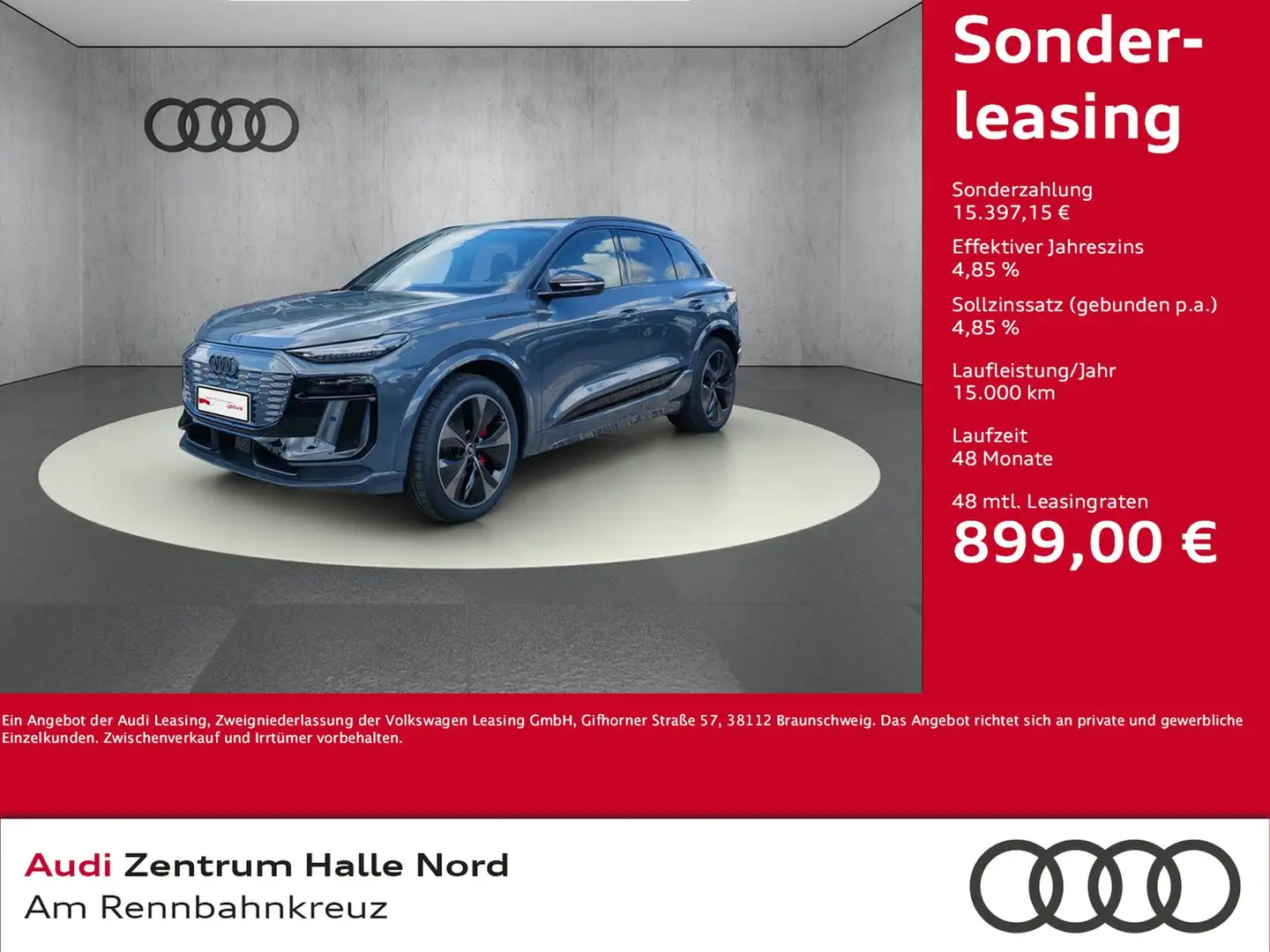 Audi SQ6 e-tron 360 kW quattro edition one grey Сірий - 1