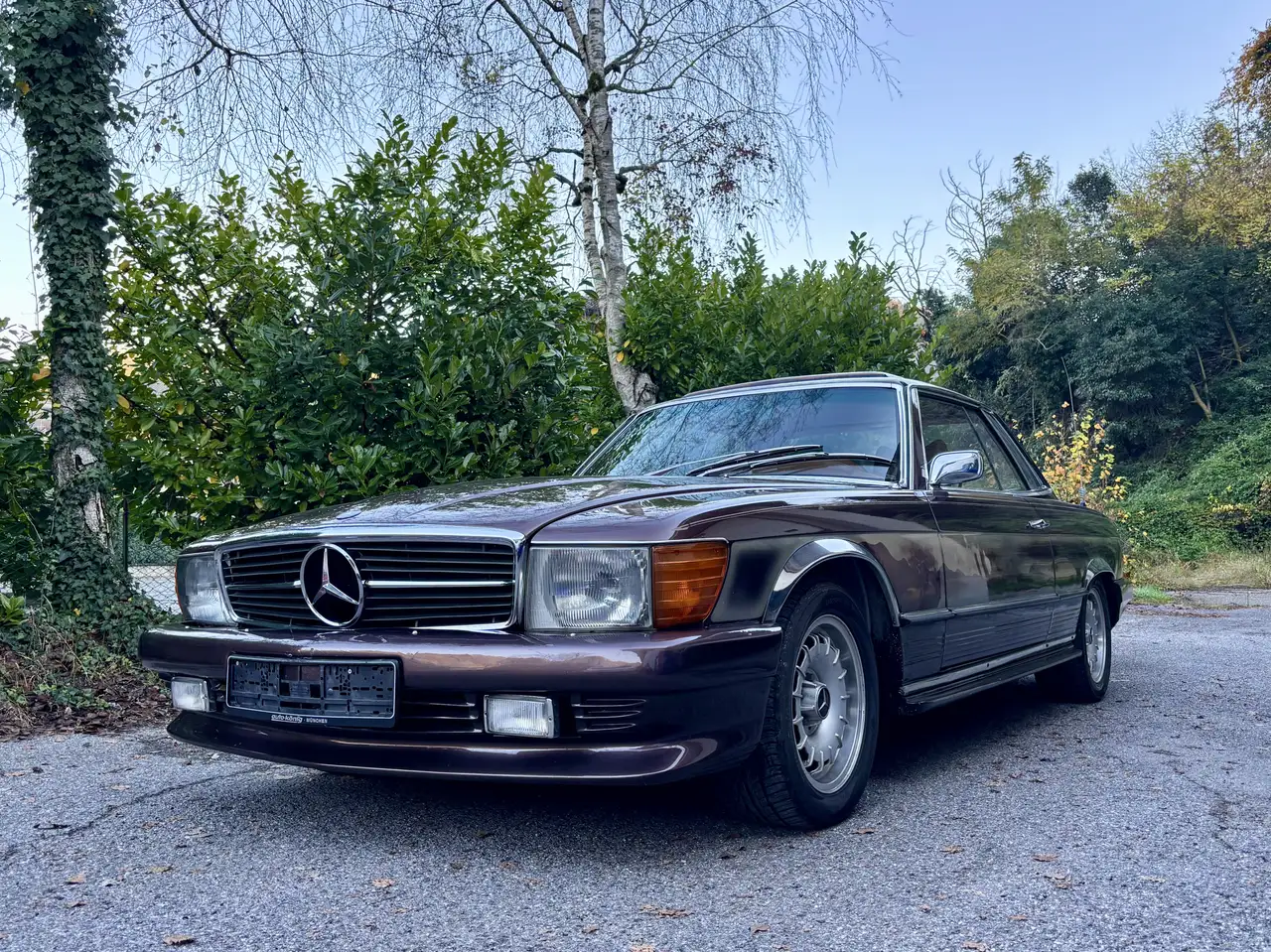 Mercedes-Benz SLC 350 R107 V8 MANUALE*tach.400kmh*, foto 3