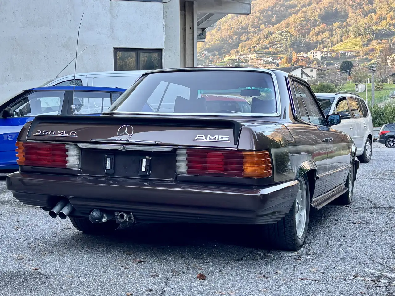 Mercedes-Benz SLC 350 R107 V8 MANUALE*tach.400kmh*, foto 8