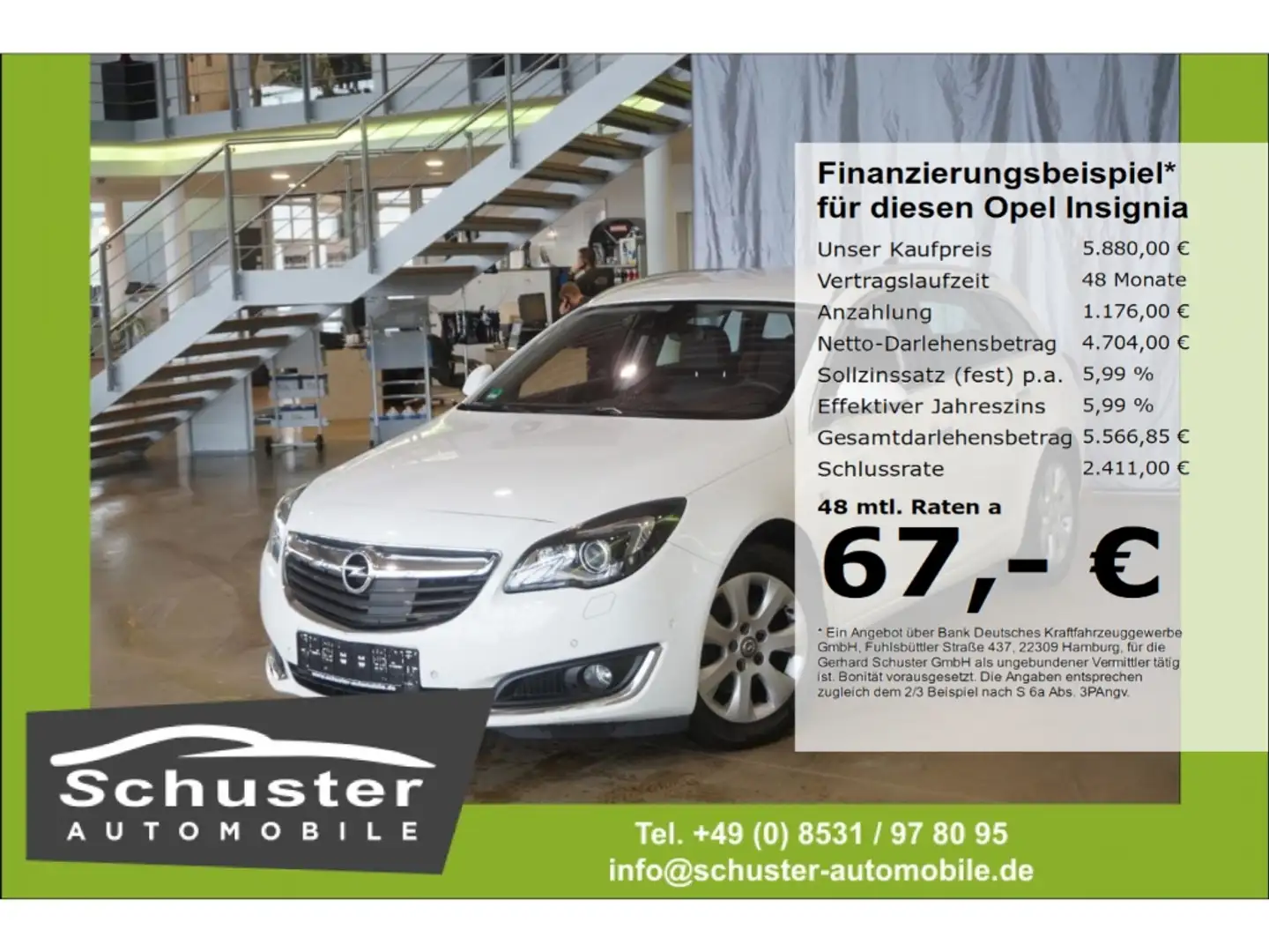 Opel Insignia ST Business 1.6Turbo*ACC Sitzbelüf Navi Weiß - 1