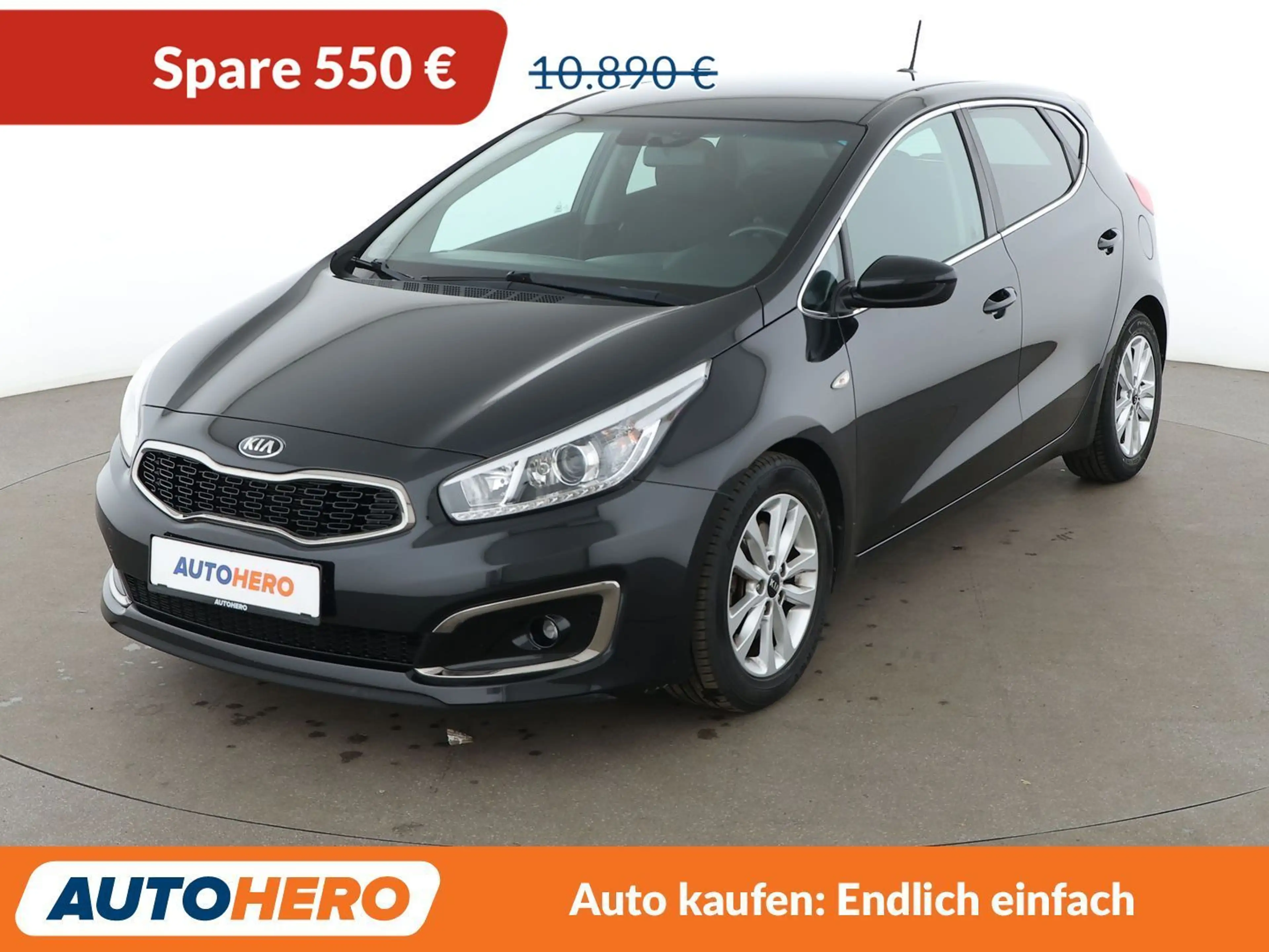 Kia Ceed / cee'd 1.0 TGDI UEFA Euro 2016*NAVI*TEMPO*CAM*PDC*SHZ*