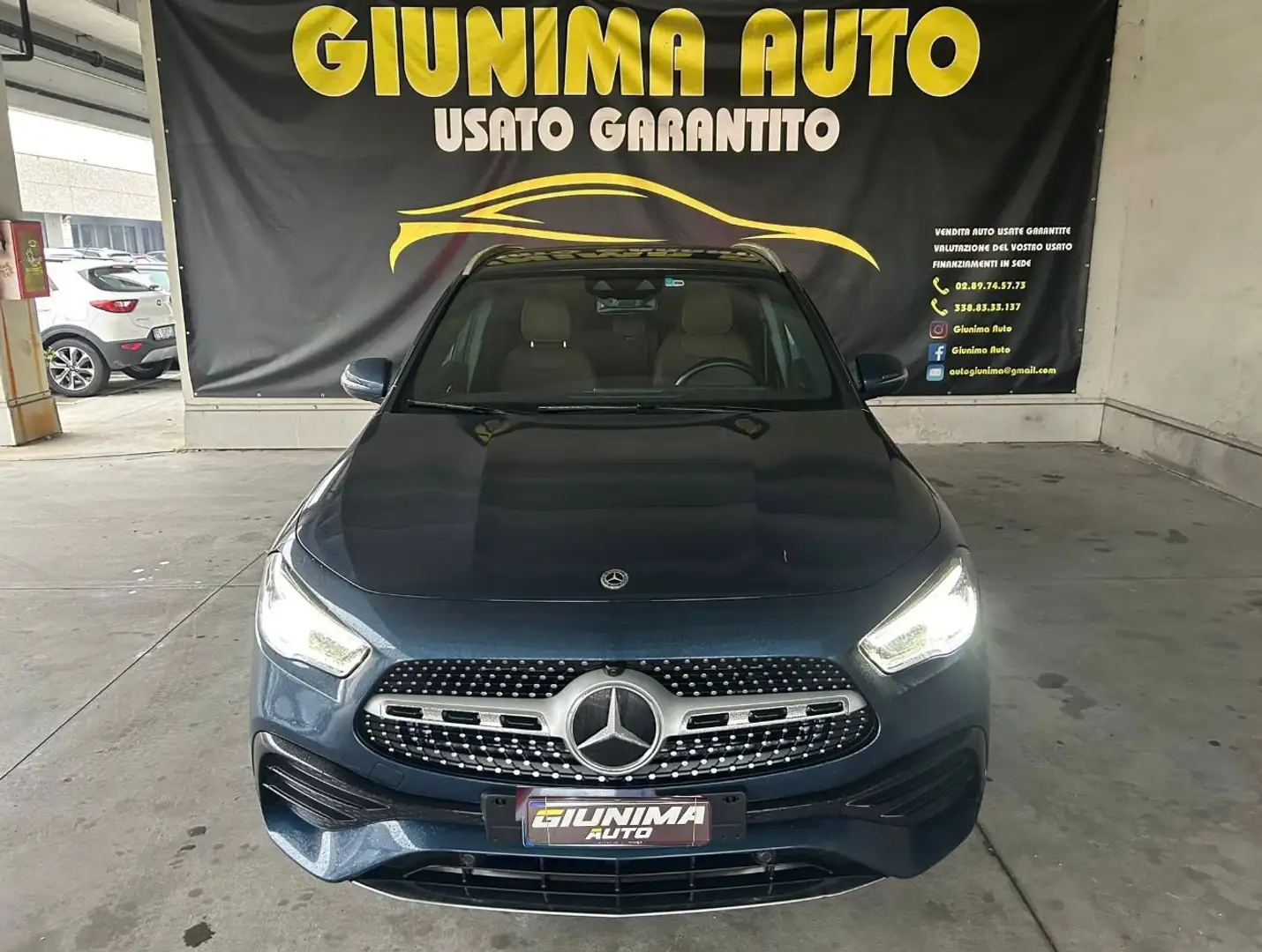 Mercedes-Benz GLA 250 GLA phev (eq-power) Premium auto Blu/Azzurro - 2