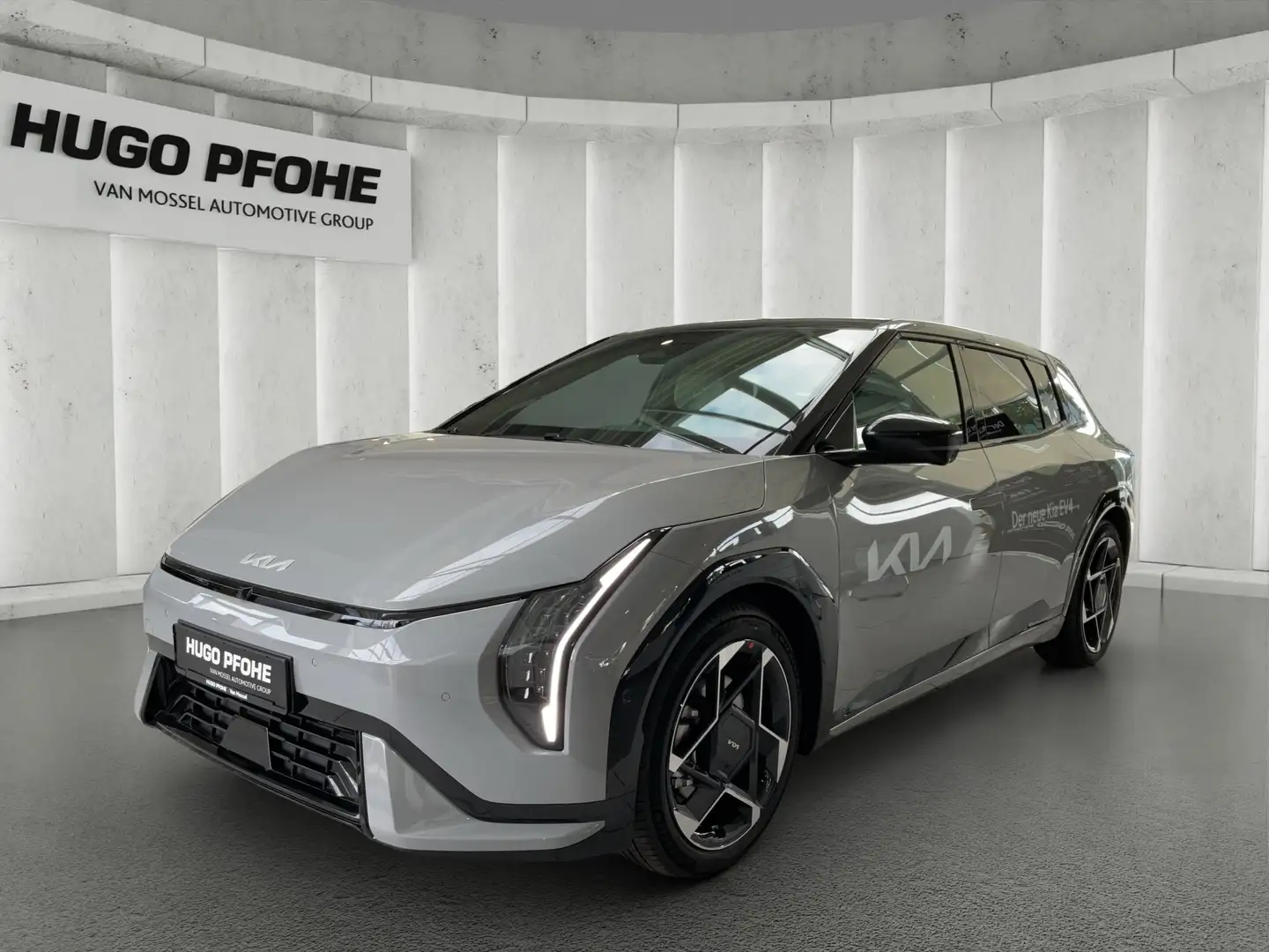 Kia EV4 Hatchback GT-line Tageszulassung Grijs - 1