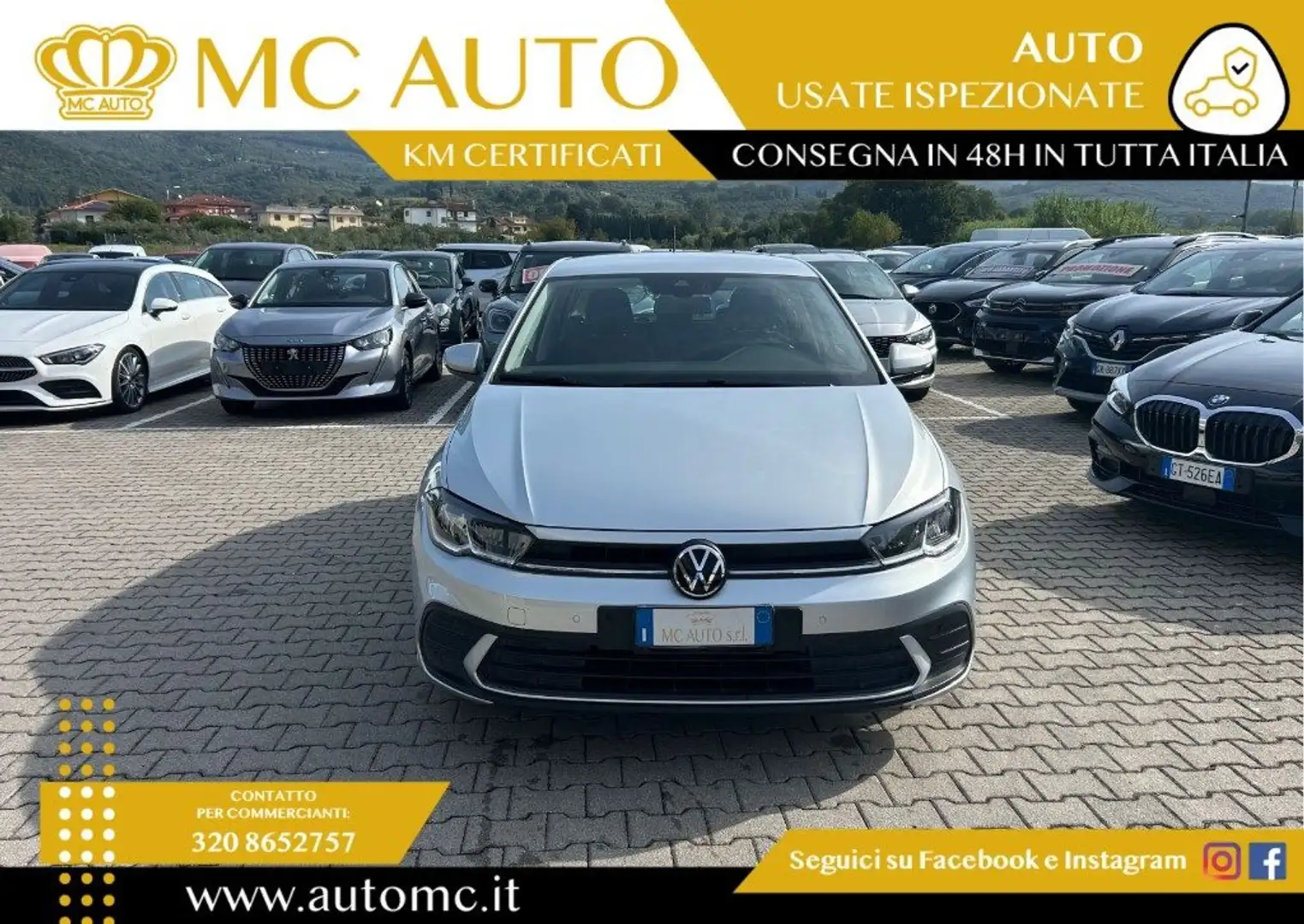 Volkswagen Polo 1.0 EVO 80 CV 5p. Comfortline BlueMotion Technolog Argento - 2