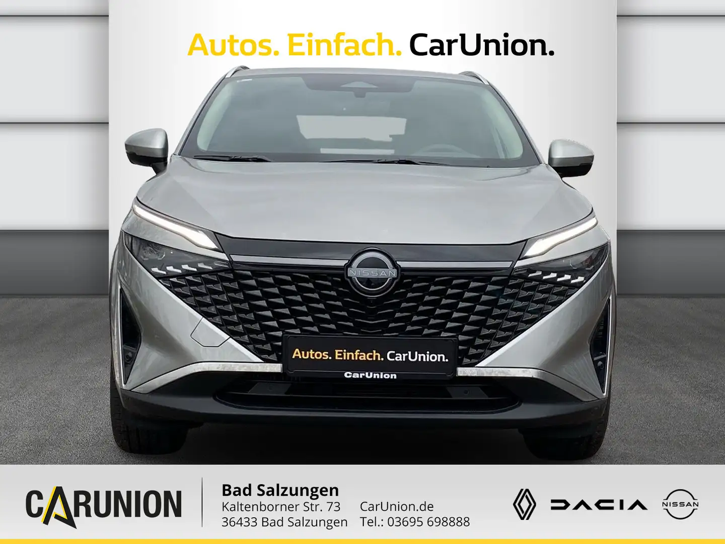 Nissan Qashqai 1.3 DIG-T MHEV 140 PS N-Connecta Silber - 2