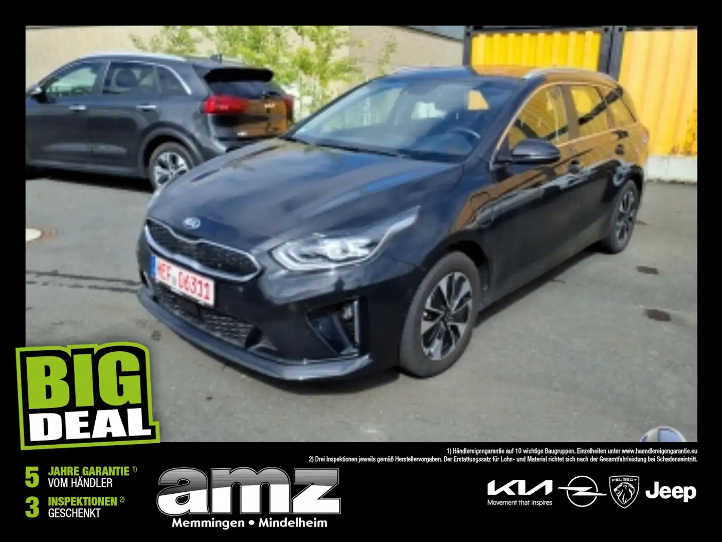 Kia Ceed SW / cee'd SW Ceed Sportswagon 1.6 Spirit ACC+LED+Navi+SHZ+LM Schwarz - 1