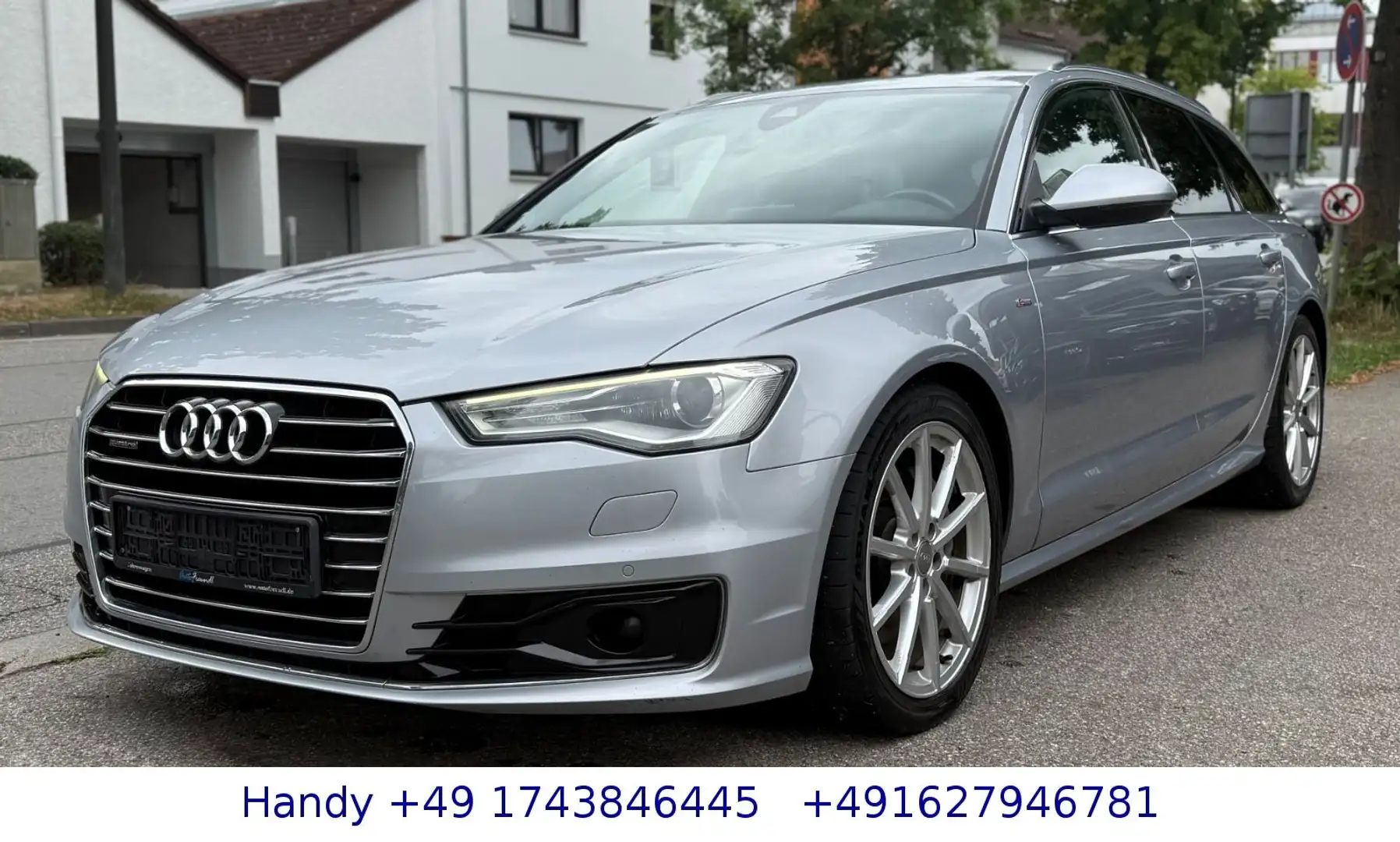 Audi A6 Avant 3.0 TDI S-Line Sport Plus/STNDHZG Argent - 2