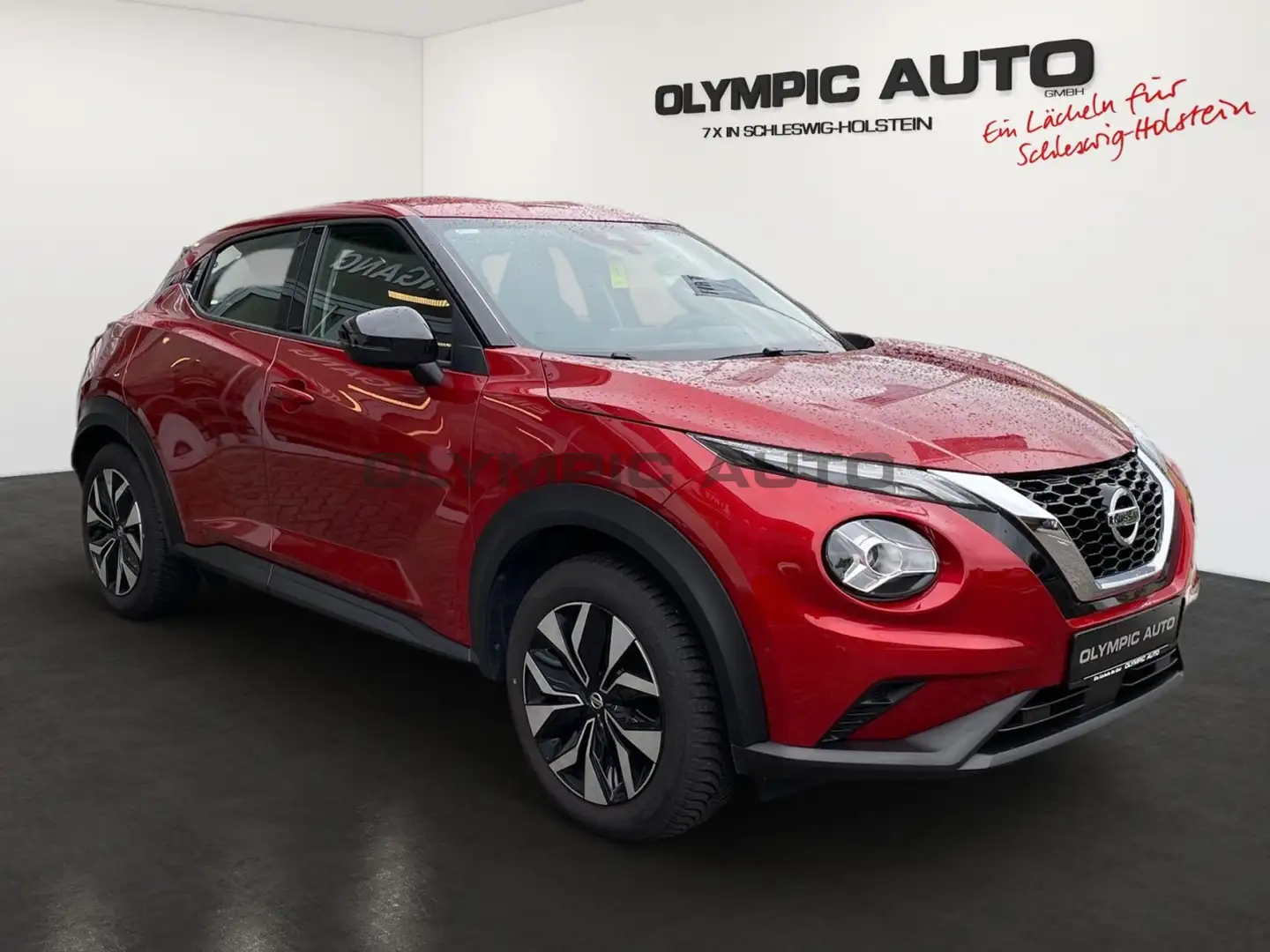 Nissan Juke 1.0 Acenta SITZHZG KLIMA-AT REGENSENSOR ALU Rouge - 2