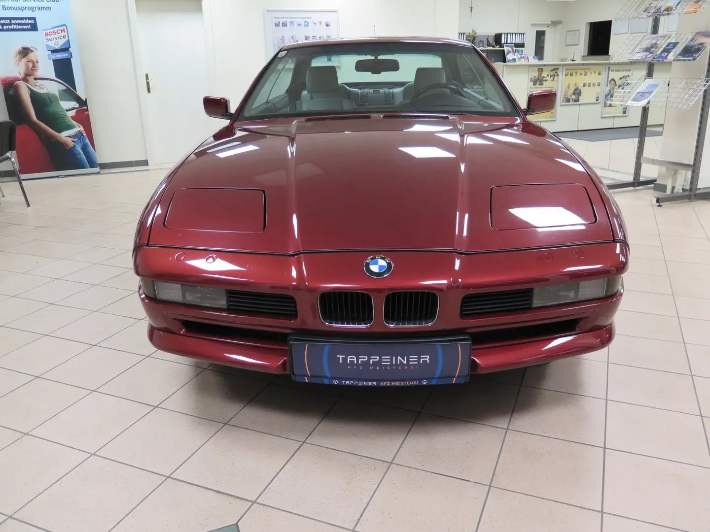 BMW 850 850i E31 V12 aus zweiter Hand Rot - 2