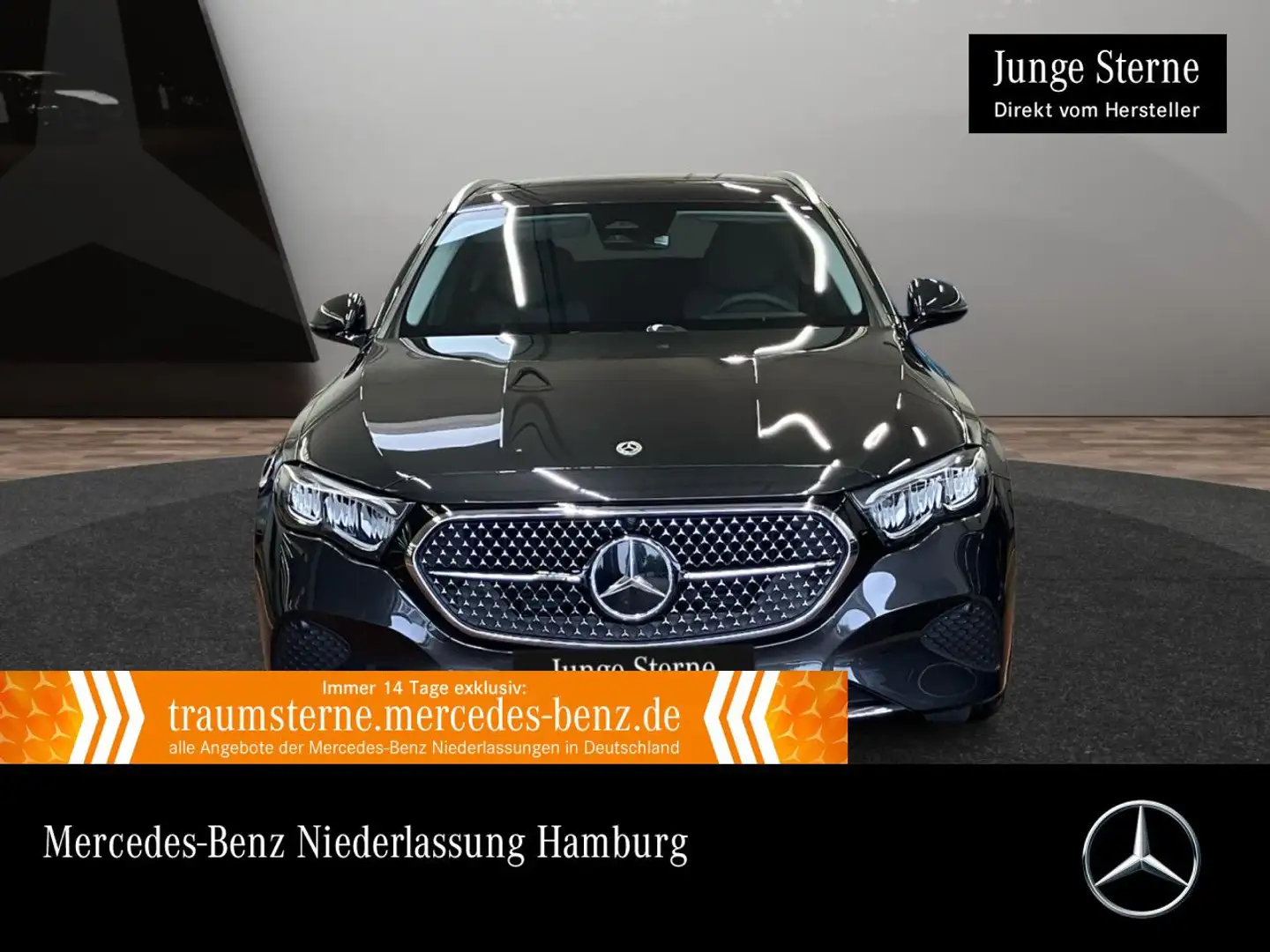 Mercedes-Benz E 300 de T 4M Avantgarde Distr. LED AHK Kamera PTS Grau - 1