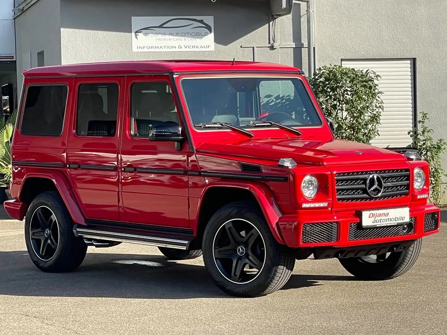 Mercedes-Benz G 500 G500 Designo Edition VOLL+Standhzg TRAUMZUSTAND! Rot - 2