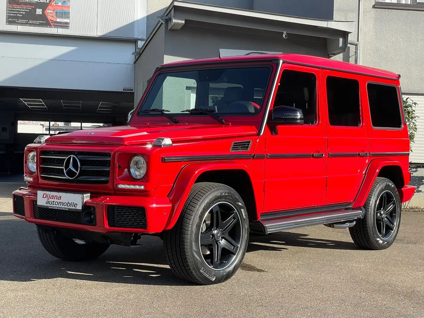 Mercedes-Benz G 500 G500 Designo Edition VOLL+Standhzg TRAUMZUSTAND! Rot - 1