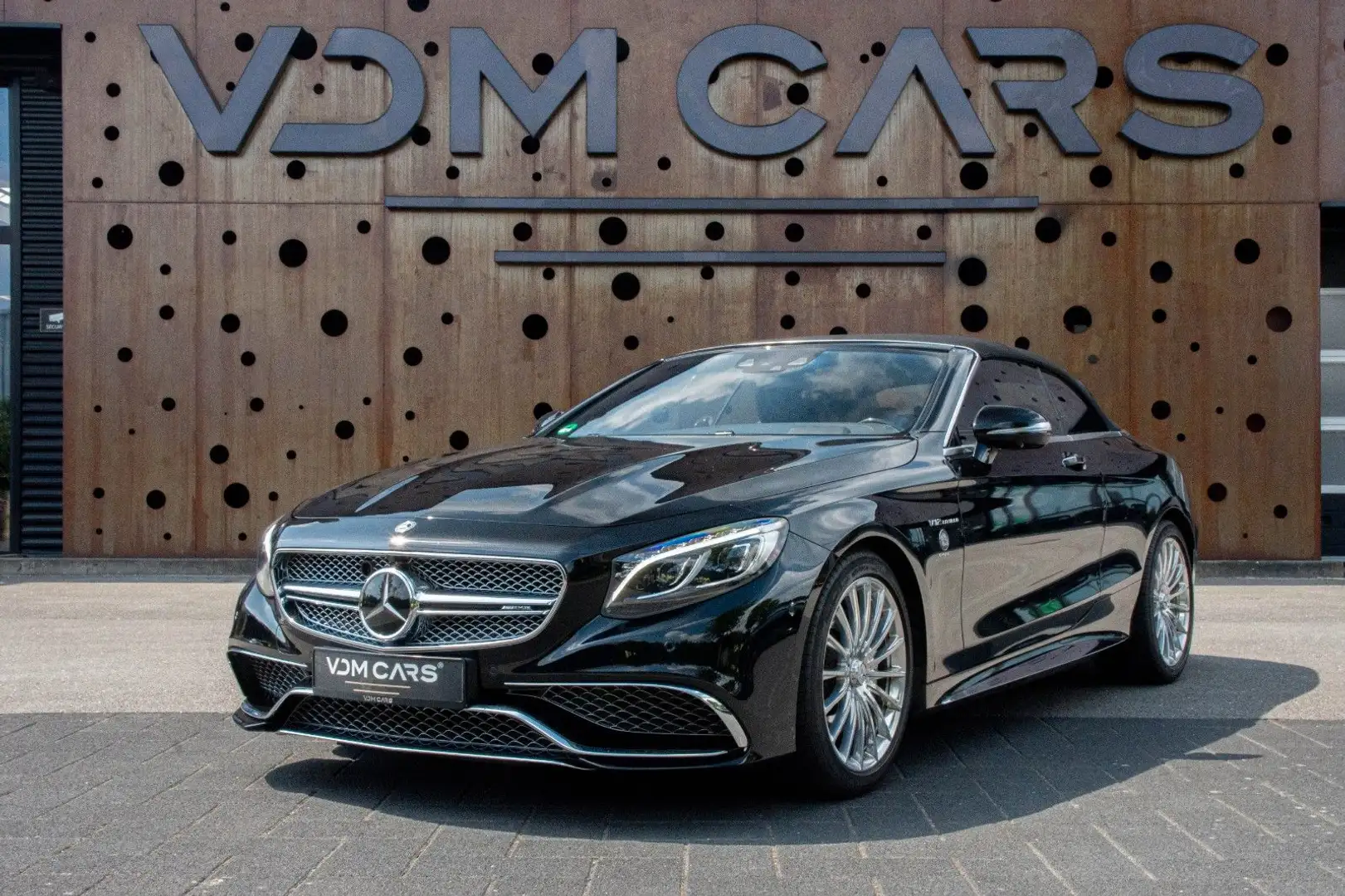 Mercedes-Benz S 65 AMG Cabrio *VOLL*MASSAGE*360*EXKLUSIV*BURME Negru - 2