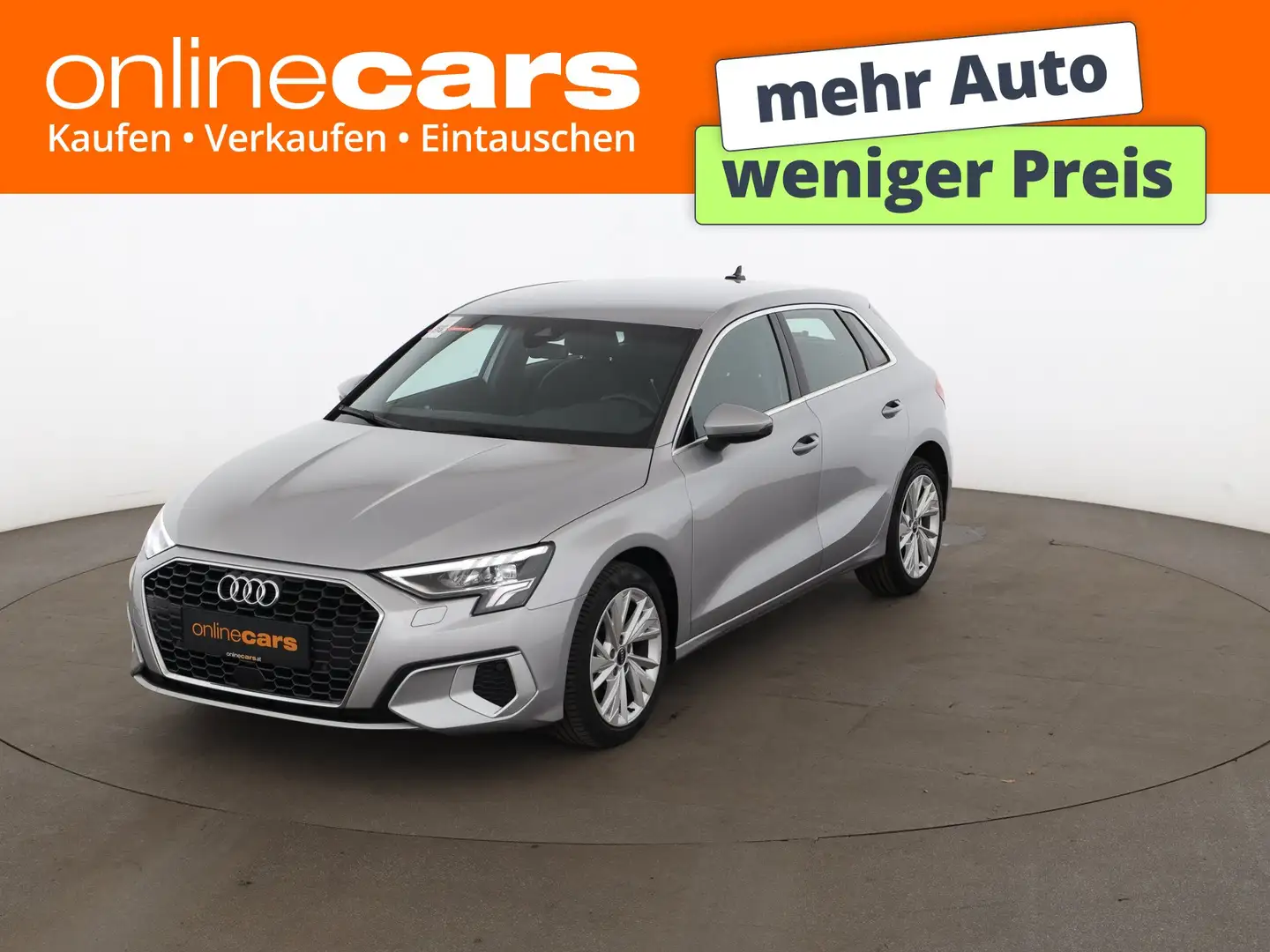 Audi A3 SB 35 TFSI advanced Aut LED LEDER NAVI SITZHZG Silber - 1