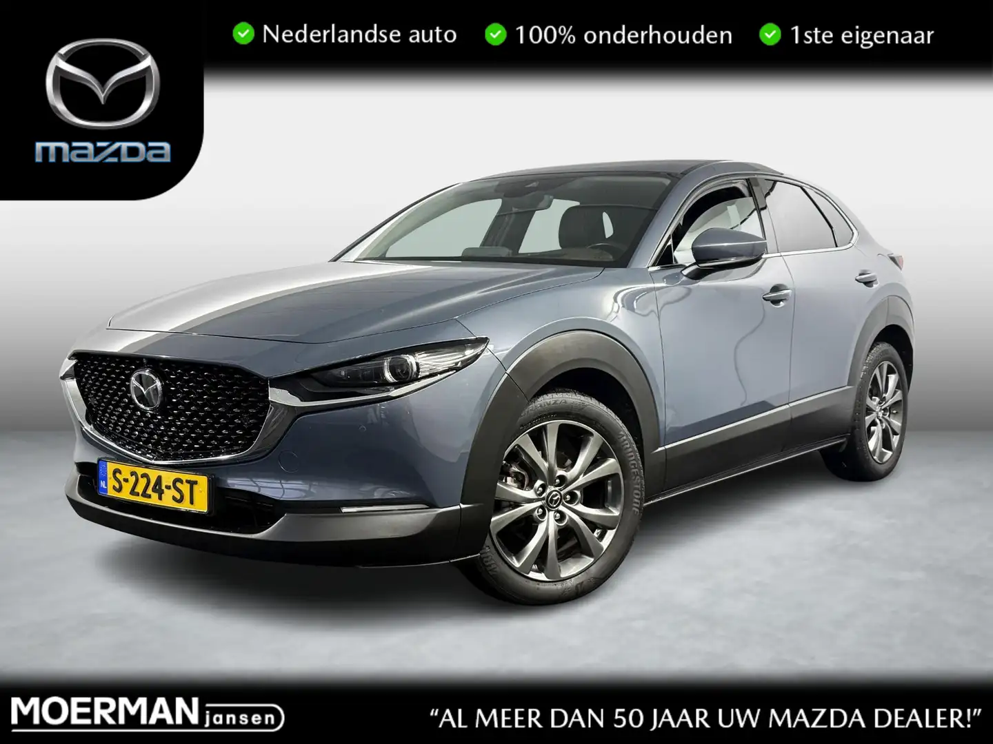 Mazda CX-30 2.0 M Hybrid Luxury Automaat / NL auto / Dealer on Grau - 1