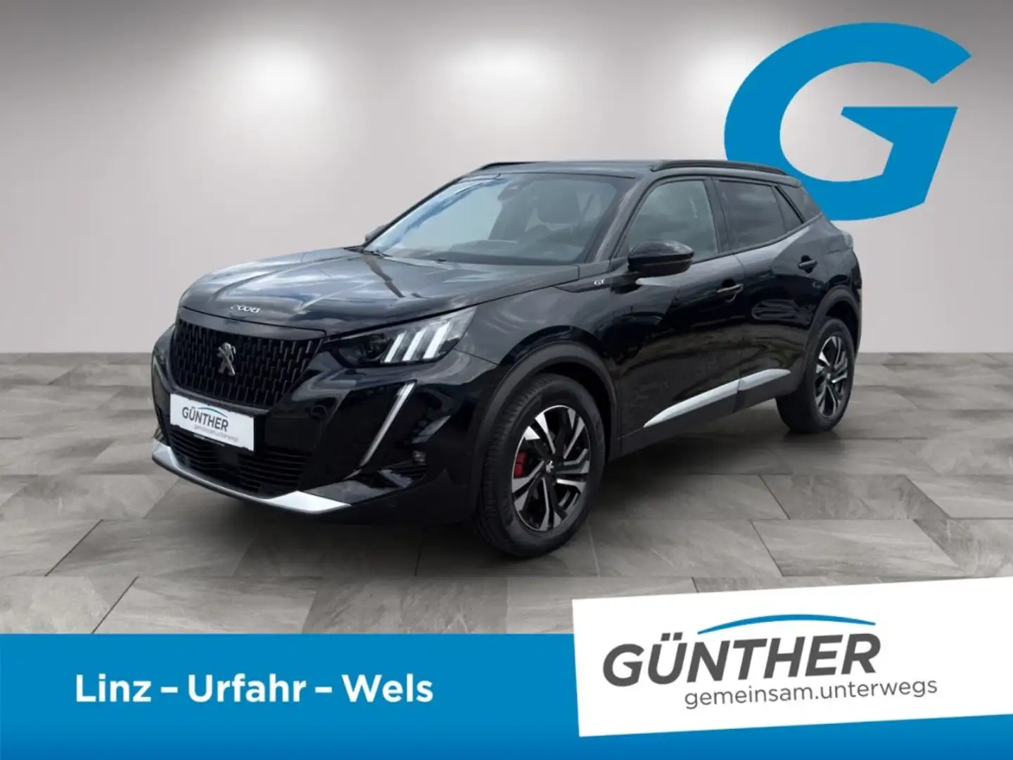 Peugeot 2008 GT BHDI110 Schwarz - 1