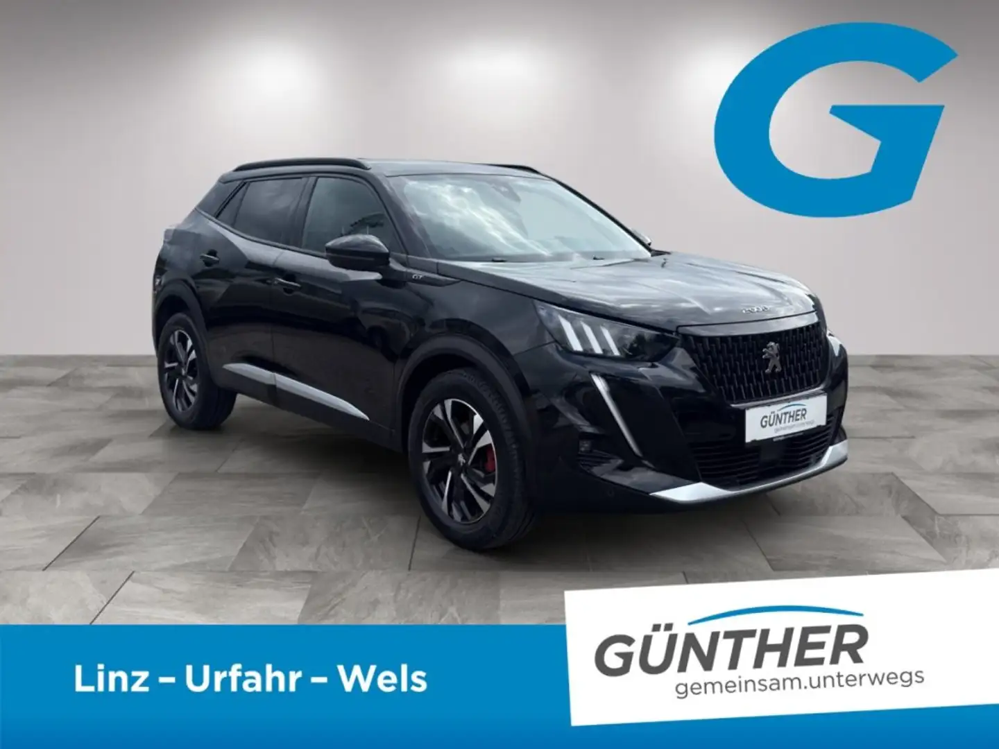 Peugeot 2008 GT BHDI110 Schwarz - 2