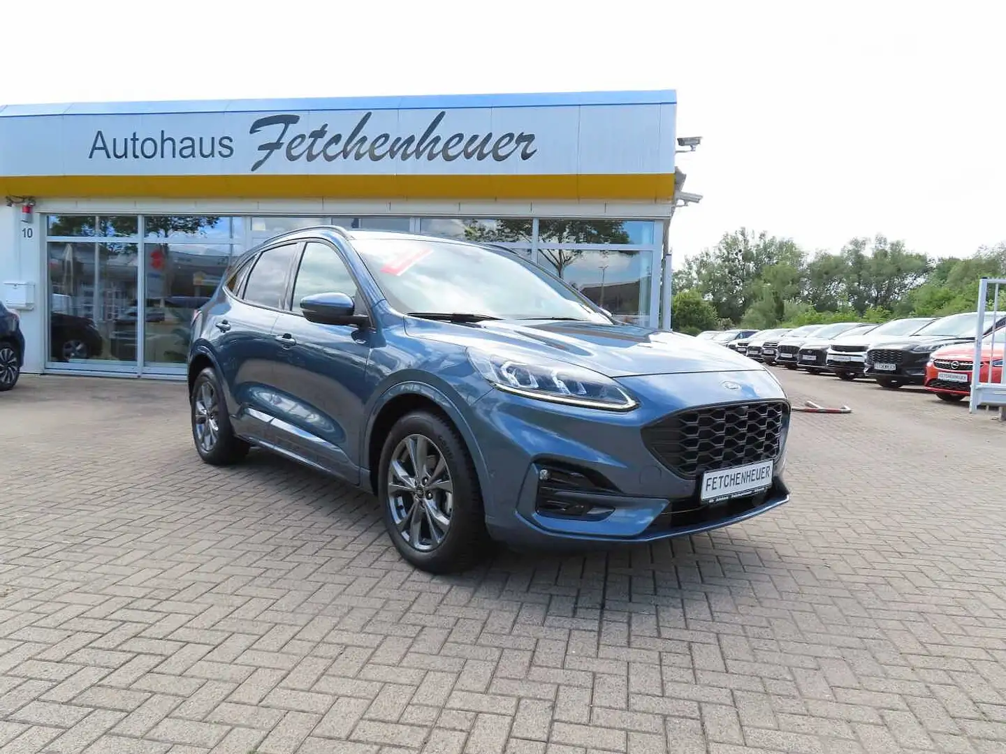 Ford Kuga ST-LINE X NAVI+LED+RFK+iACC+SHZ+HuD+TWA+AHK Bleu - 1