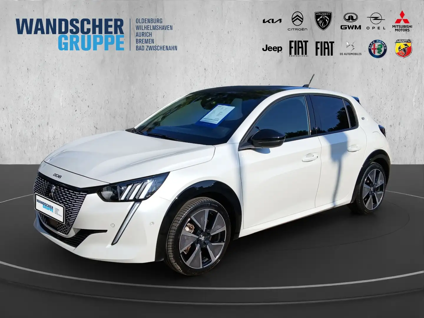 Peugeot 208 GT e- 136 +Navi+Kam.+LED+SHZ+ACC Weiß - 1