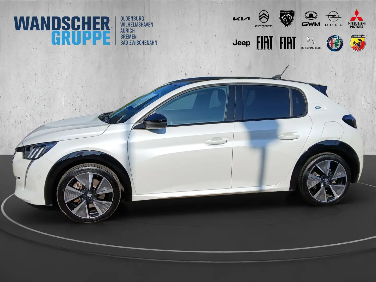 Peugeot 208 GT e- 136 +Navi+Kam.+LED+SHZ+ACC Weiß - 2