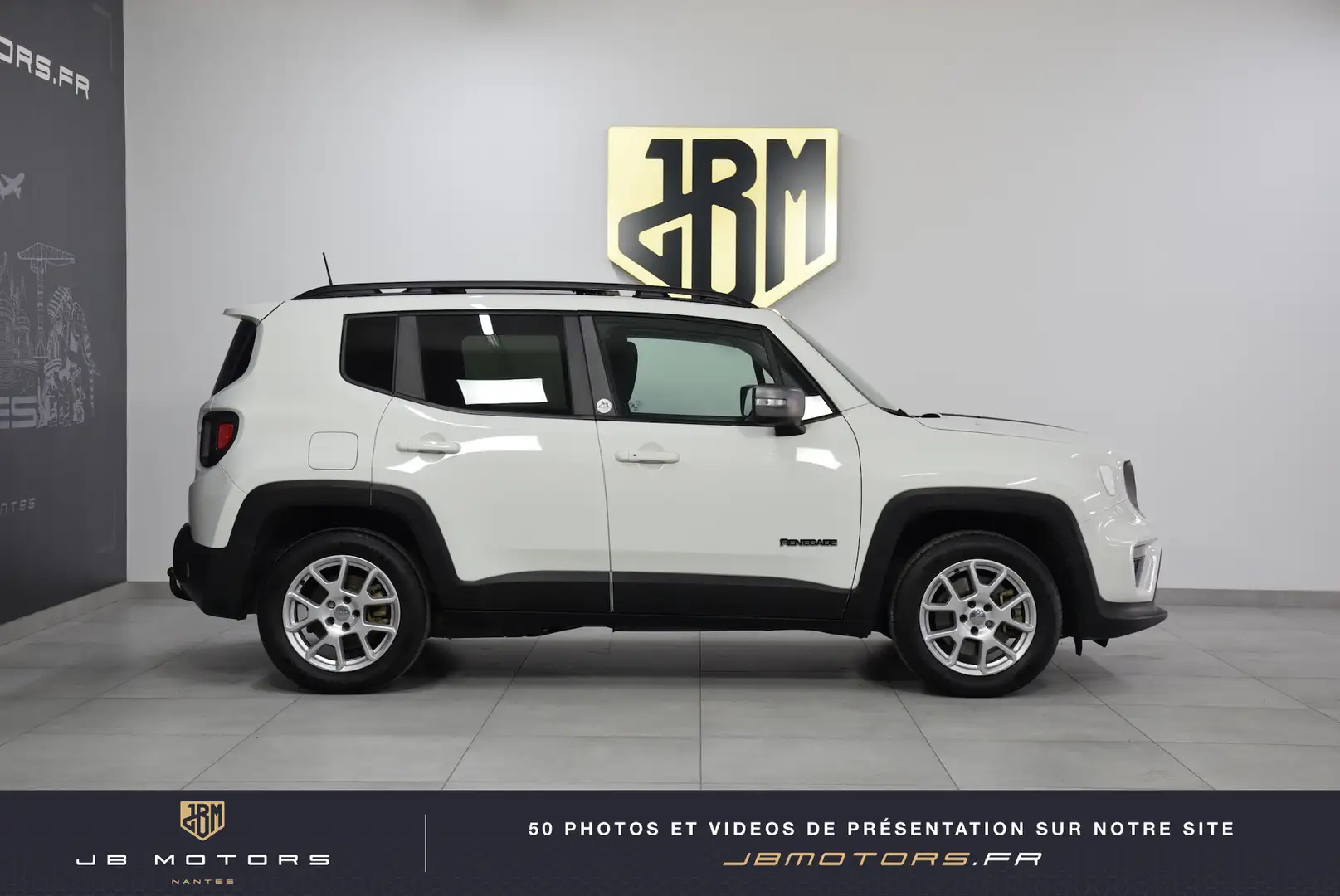 Jeep Renegade 1.3 PHEV T4 190 ch 4xe eAWD Central Park AT6 Blanc - 2