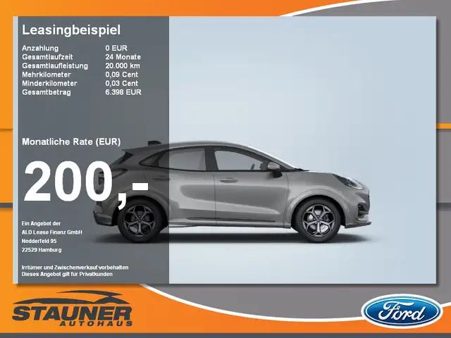 Ford Puma ST-Line 1.0l Navi LED Kamera el.Heckklappe Heckkla