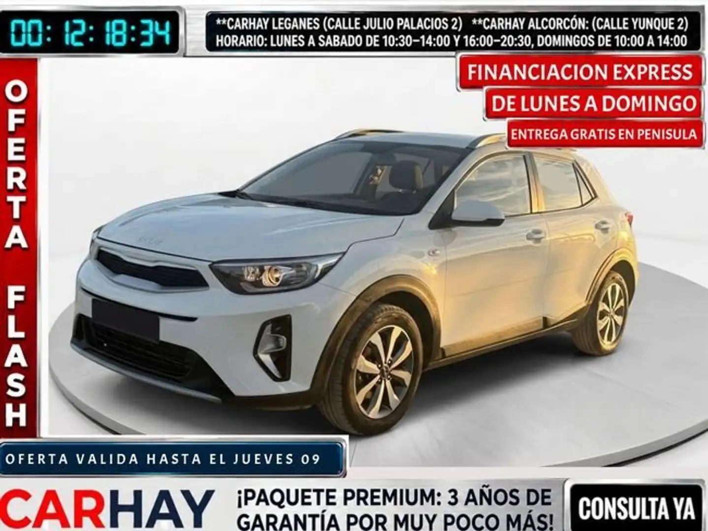 Kia Stonic 1.2 DPi Drive Blanco - 1
