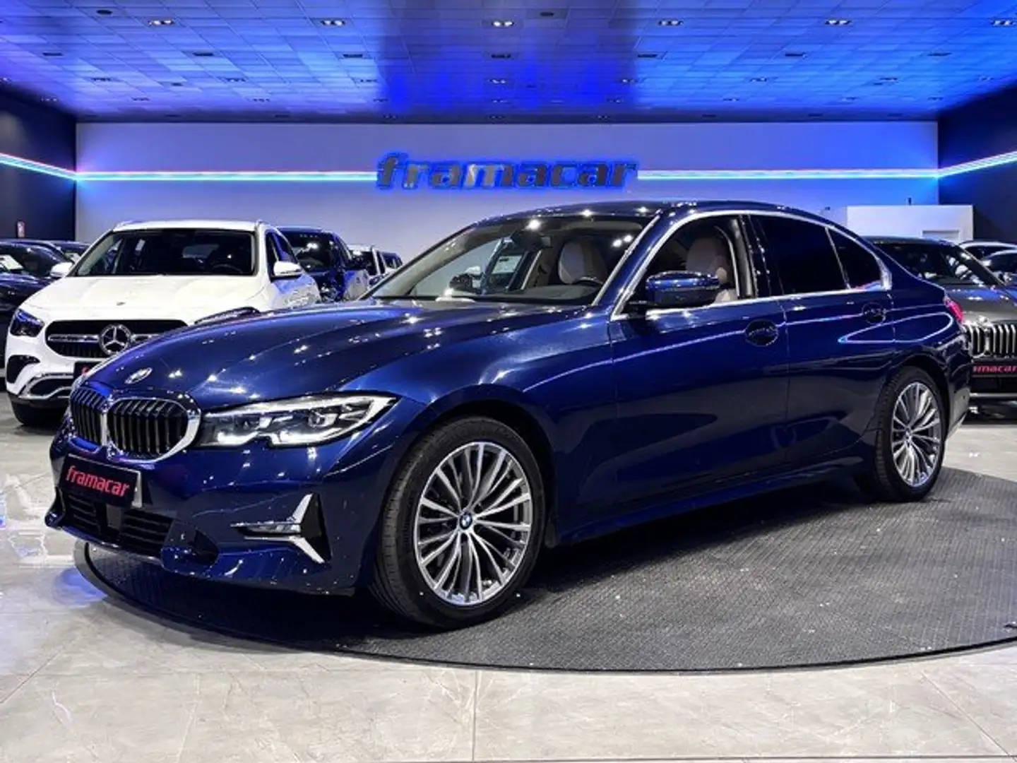BMW 320 320dA Azul - 1