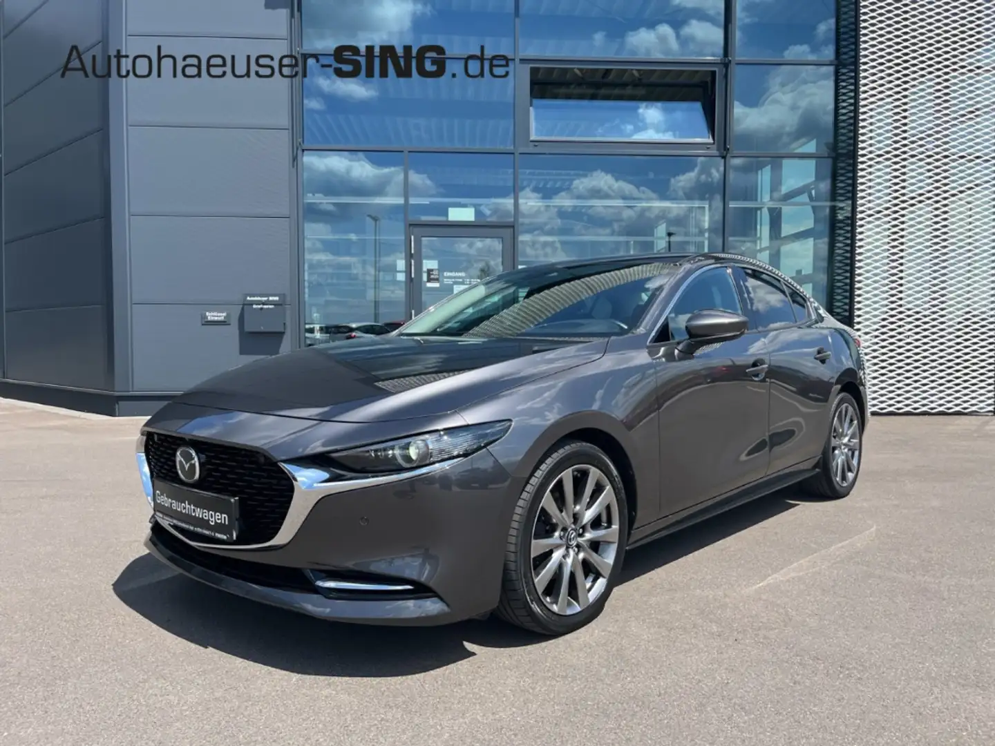 Mazda 3 FB Selection HeadUP LED Keyless NAV AC/AA Grau - 1