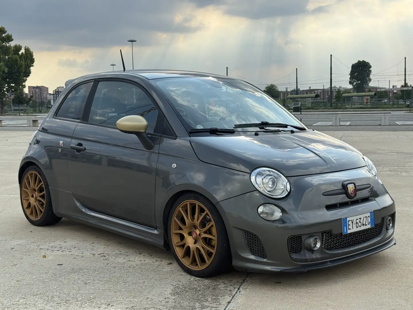 Abarth 595 Competizione 1.4 T-Jet 160CV Competizione “Stage 3” Grey - 2