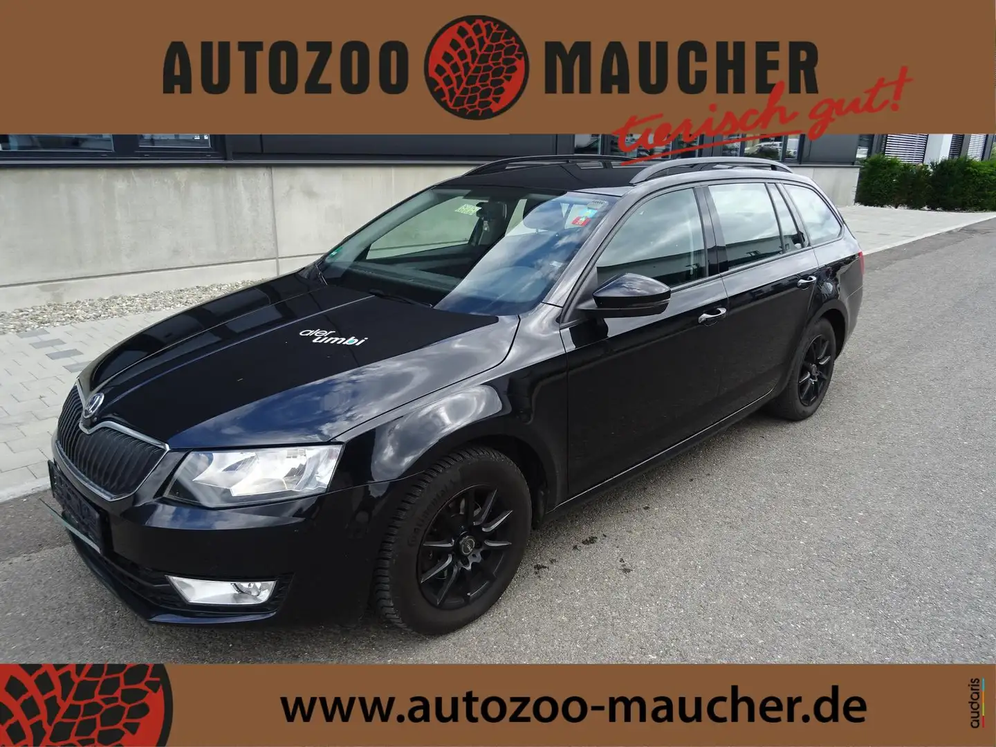 Skoda Octavia 1.6 TDI DPF Ambition Klima/SHZ/8-Fach Schwarz - 1