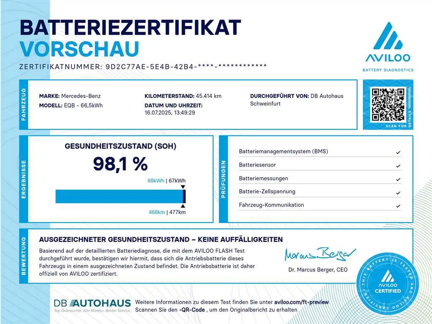 Mercedes-Benz EQB 250 67 kWh Сірий - 1
