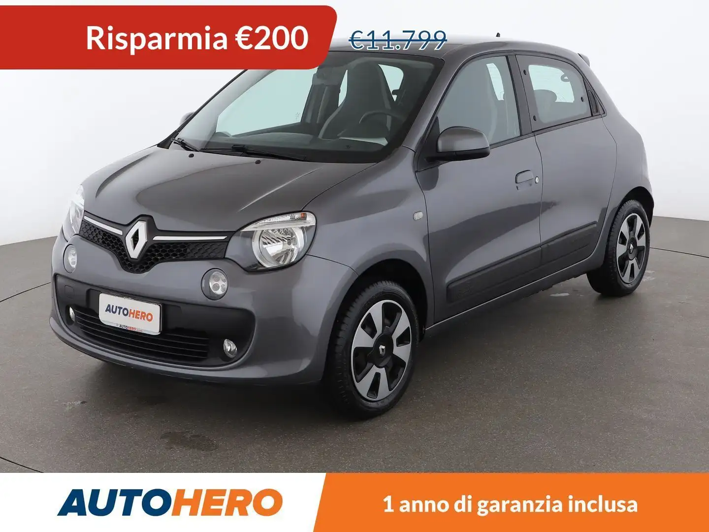 Renault Twingo 0.9 Energy Lovely 90 CV Grigio - 1
