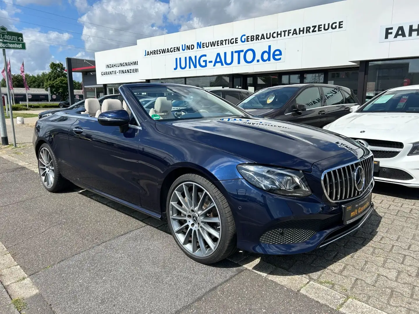 Mercedes-Benz E 450 1. HD. MASSAGE  20 ZOLL AMG HUD AIRSCRAFT Blauw - 1
