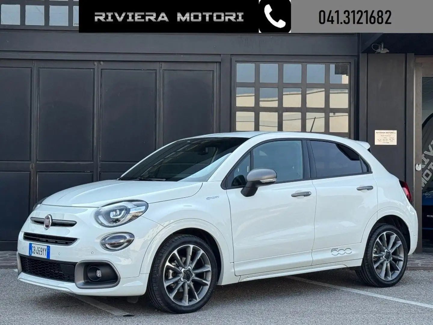 Fiat 500X 1.0 T3 120 CV Sport telecamera, keyless Blanco - 1
