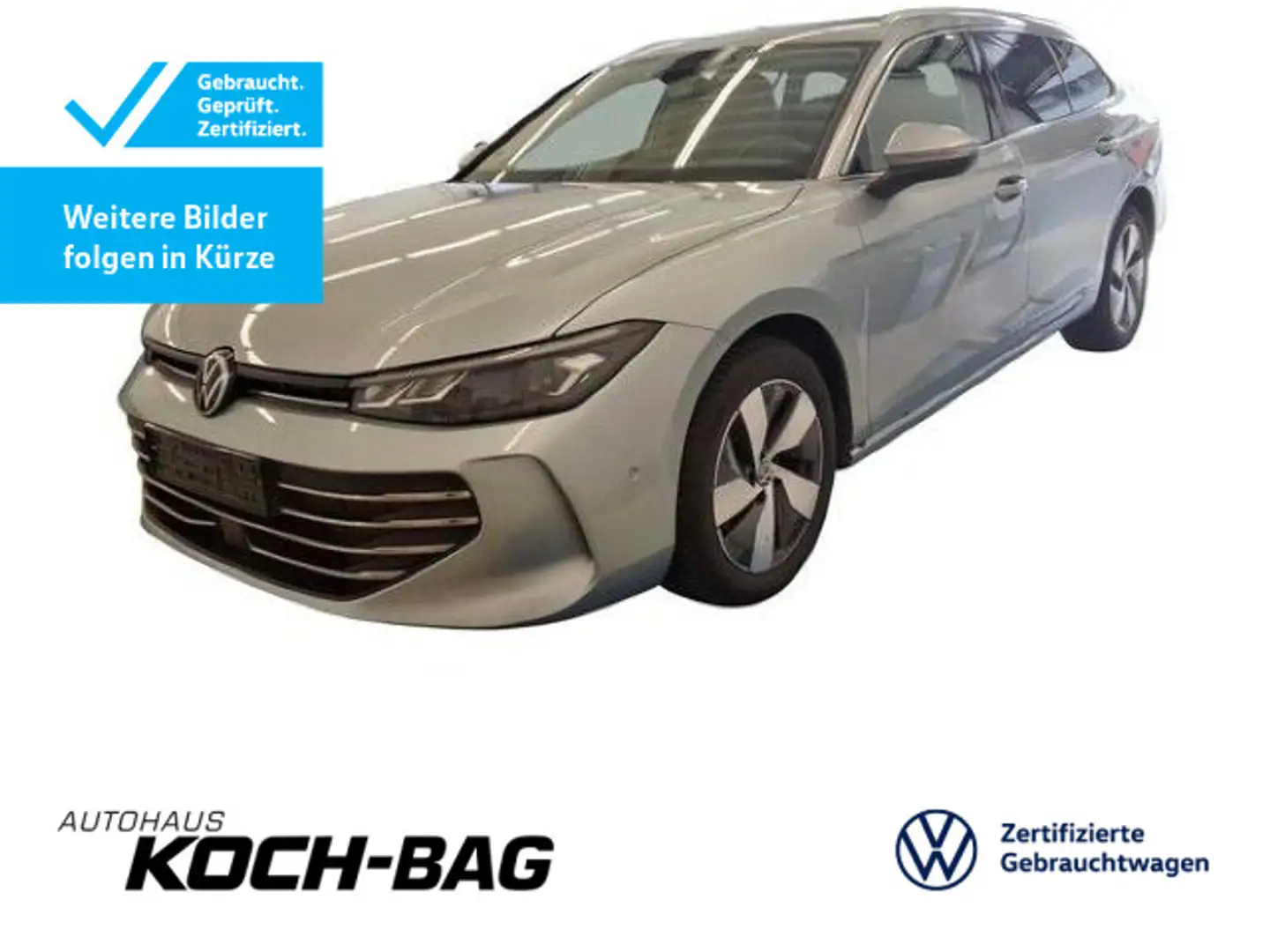 Volkswagen Passat Variant 2.0TDI Business DSG Navi LED HUD Silber - 1