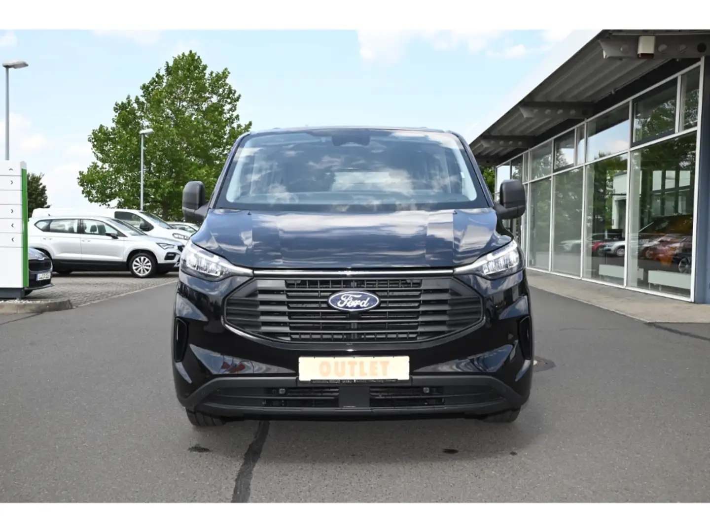 Ford Transit Custom Kombi 2.0 AHK-kl Navi LED DAB SHz Schwarz - 2