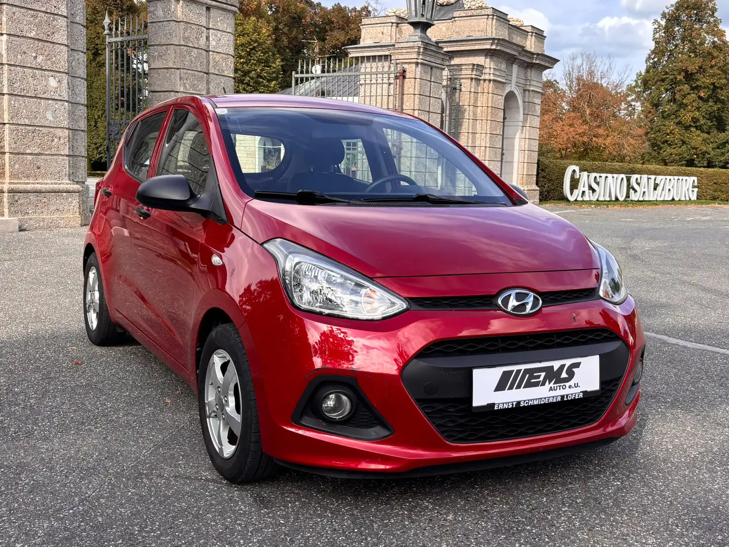 Hyundai i10 *PICKERL*8FACH*5TÜREN* Rot - 1