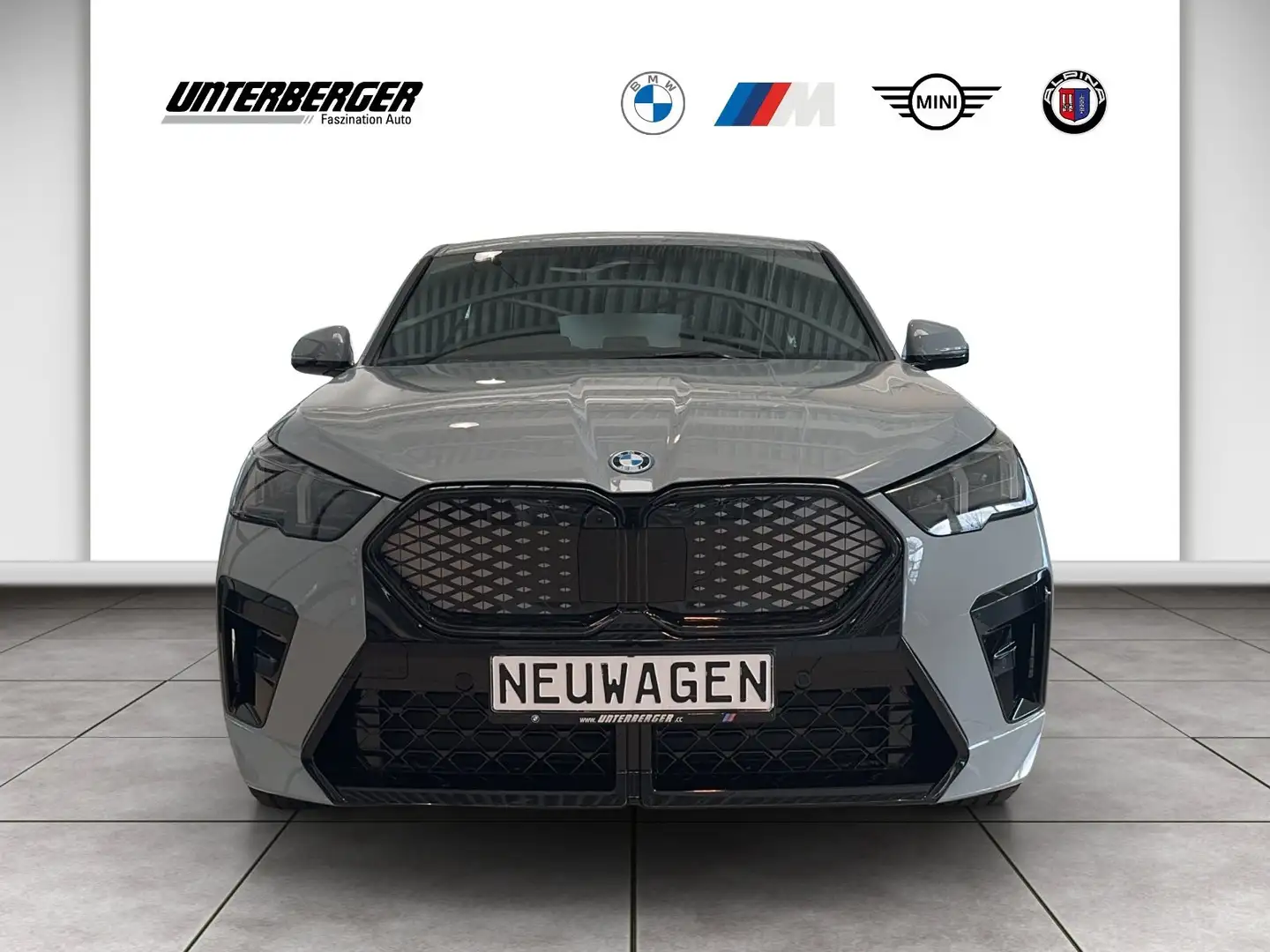 BMW iX2 xDrive30 M Sport Pro HUD AHK DA Prof PA+ Gris - 2